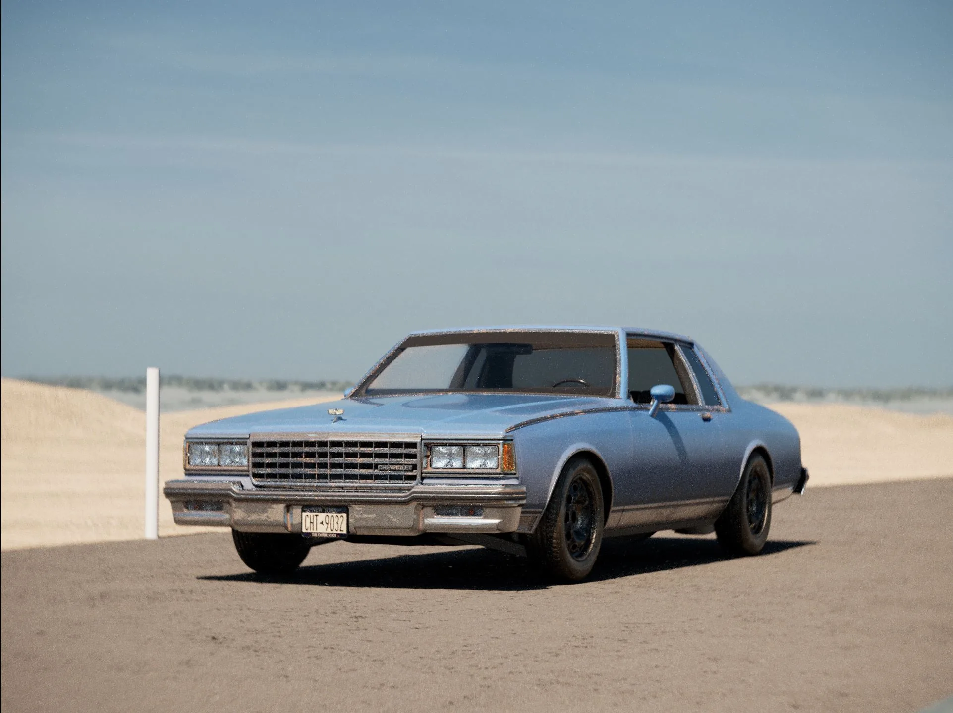 Исследование пустыни с Chevrolet Caprice Classic в 3D — изображение 6