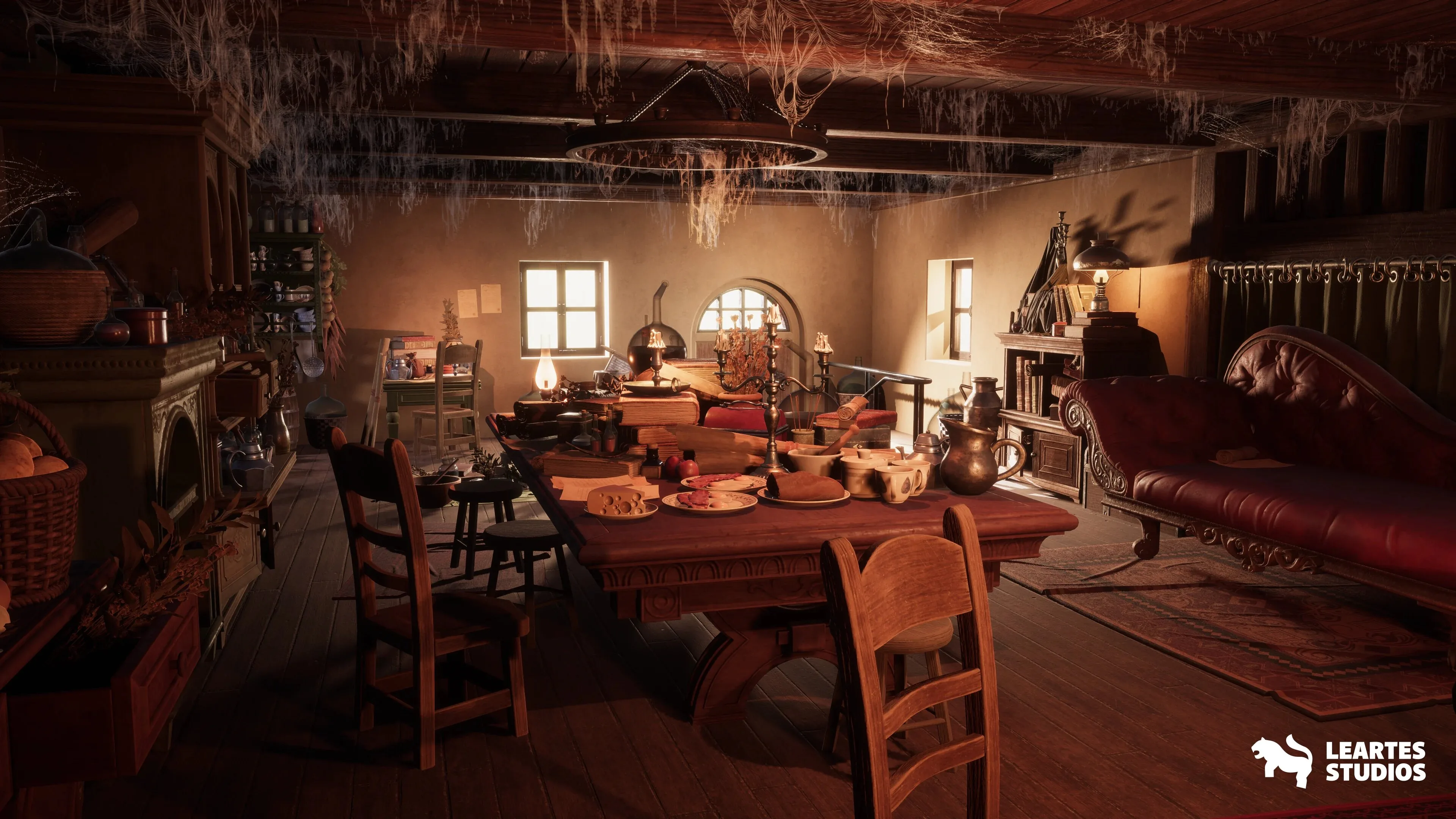 Grab This Fantasy Interior Scene for Unity with 180+ Unique Meshes - изображение 3
