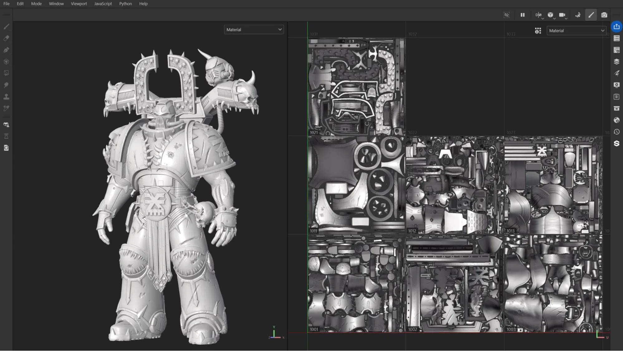 Game-Ready Fan Art Of Warhammer 40,000's Chaos Space Marine - изображение 20