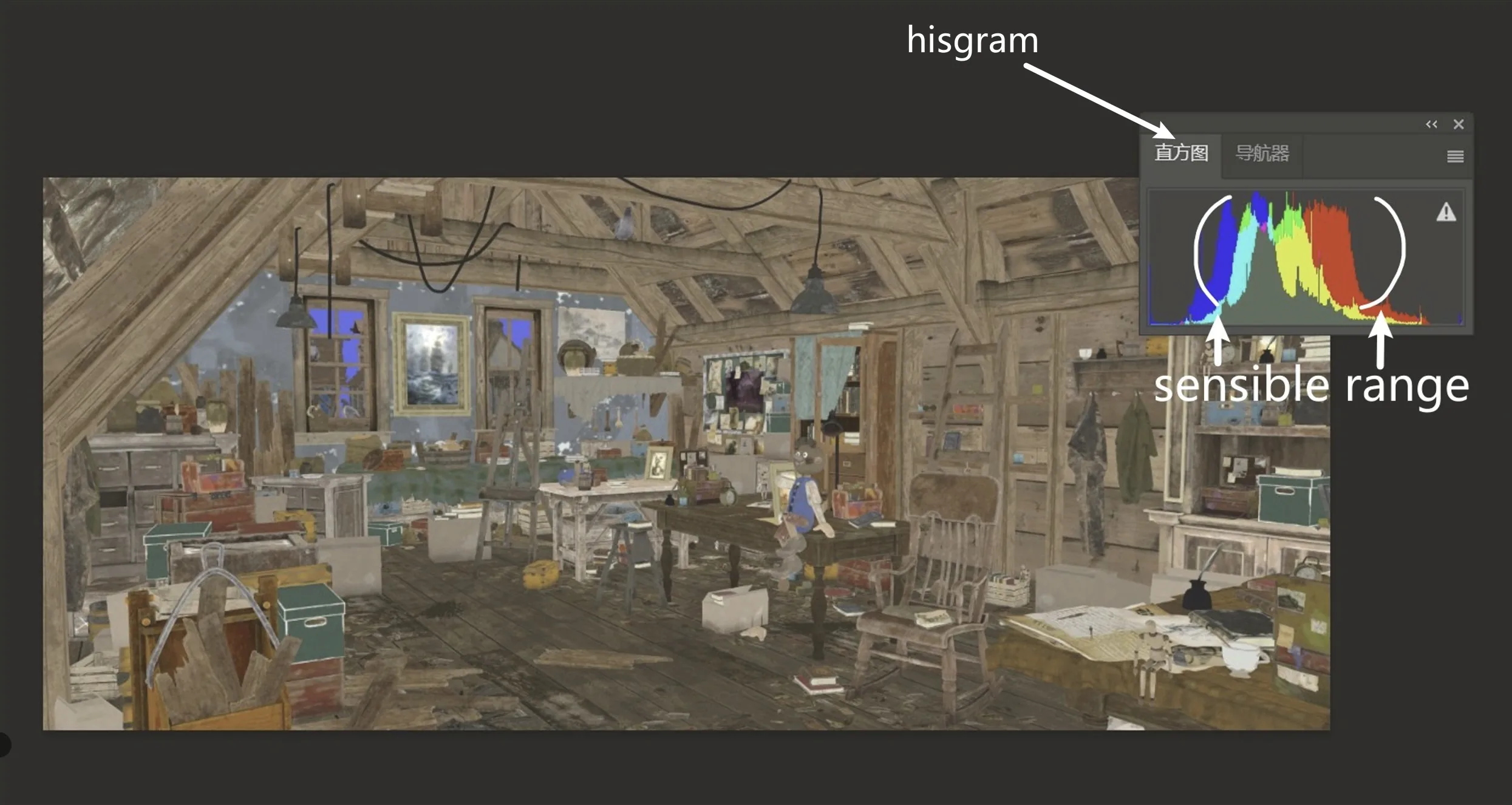 Создание сцены на чердаке в стиле Resident Evil с помощью Substance 3D и UE5 — изображение 33