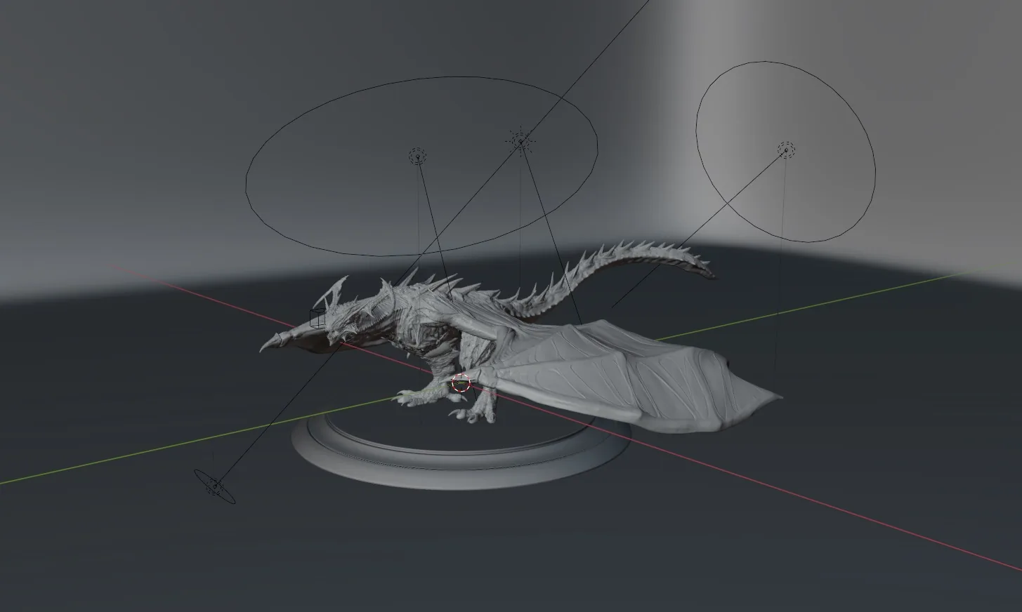 Как создать концептуальный дизайн пещерной виверны с помощью ZBrush и Blender - изображение 7