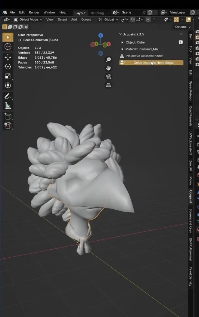 Экспериментируя с Blender для создания персонажа Little Nightmares в 3D — изображение 6