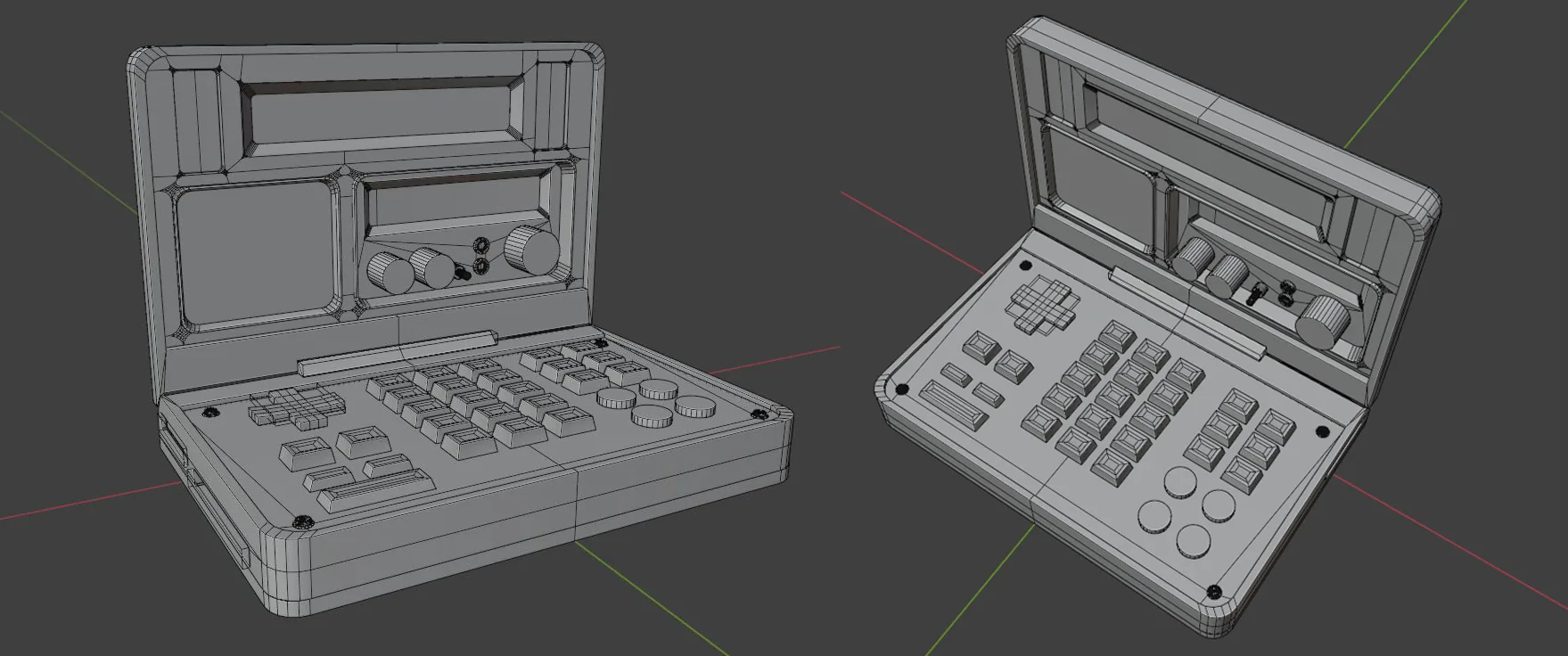 Создание воображаемого устройства в стиле ретро с помощью Blender & Substance 3D - изображение 3