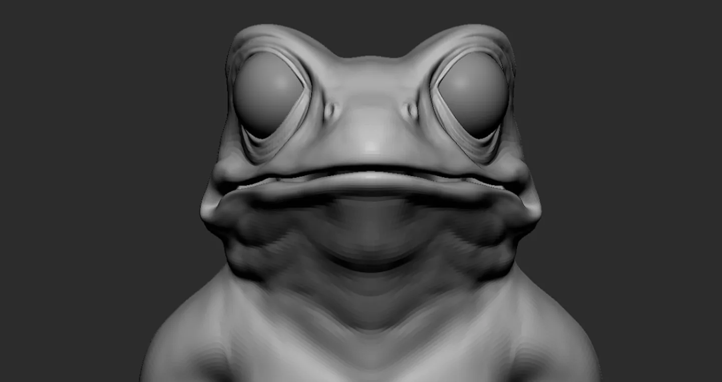 Sculpting & Texturing Realistic Toad Skin in ZBrush, Mari & Substance 3D - изображение 4