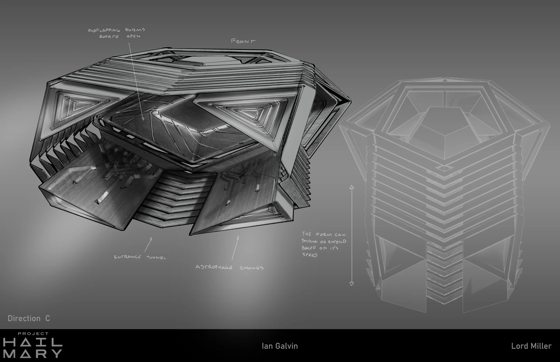 Artist Reveals the Previs Process Behind Spaceship in Project Hail Mary - изображение 8