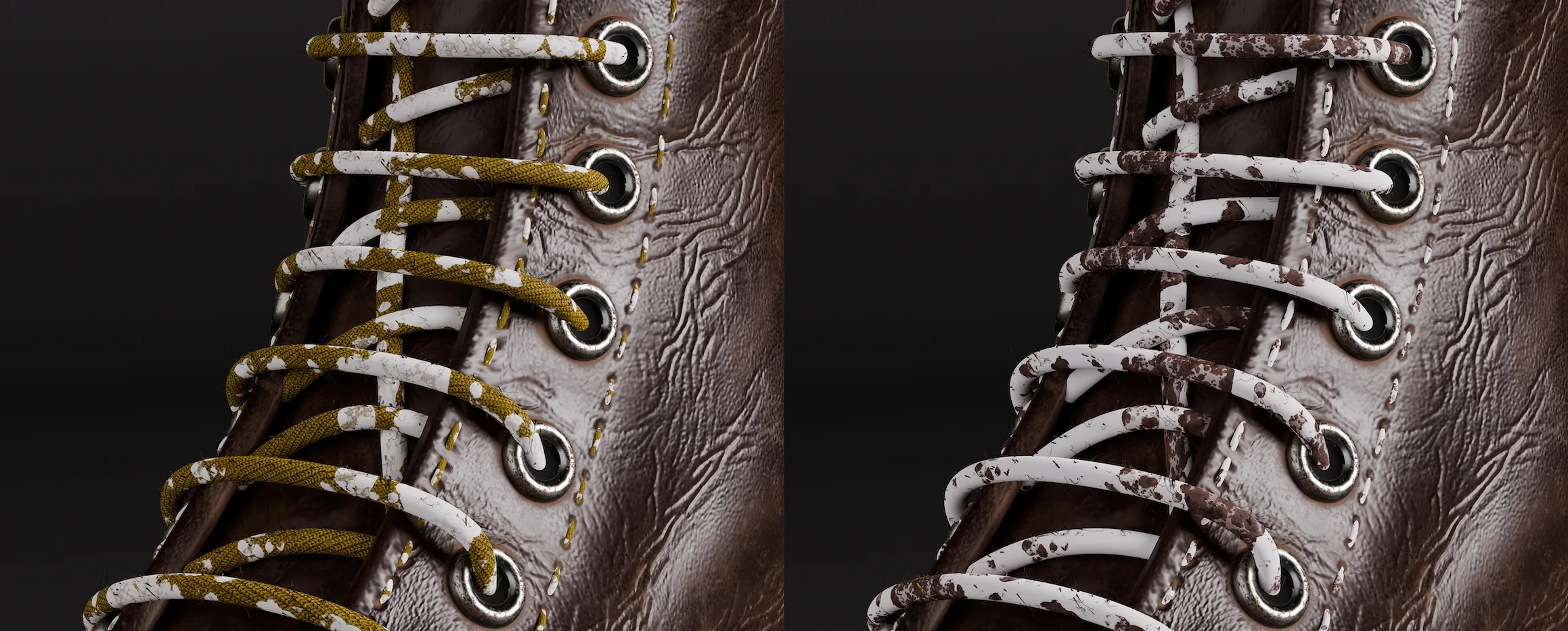 Как смоделировать и текстурировать пару ботинок Dr. Martens с помощью Blender — изображение 12