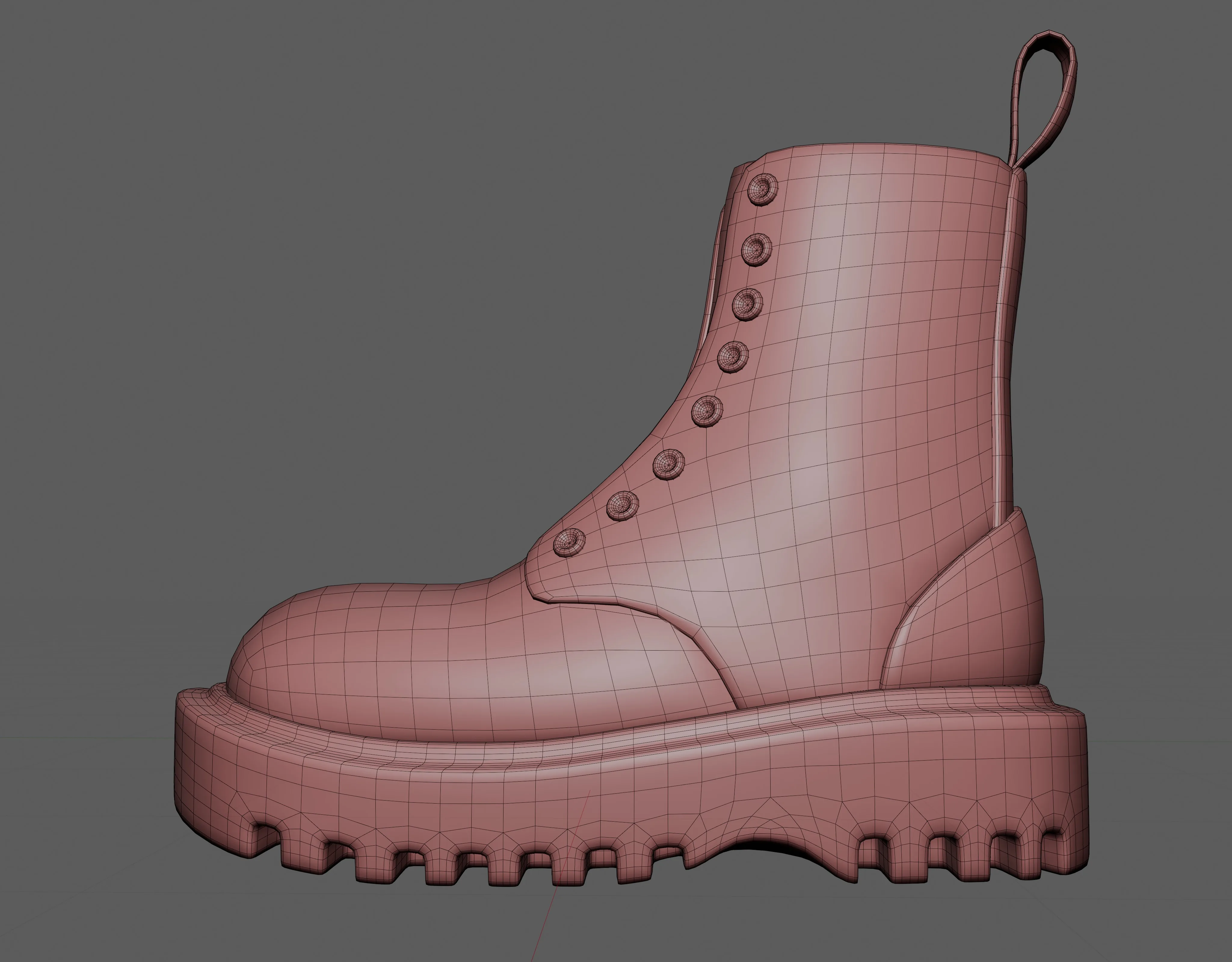 Как смоделировать и текстурировать пару ботинок Dr. Martens в Blender — изображение 4