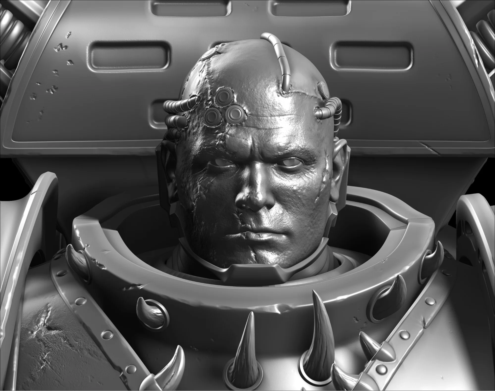 Game-Ready Fan Art Of Warhammer 40,000's Chaos Space Marine - изображение 21