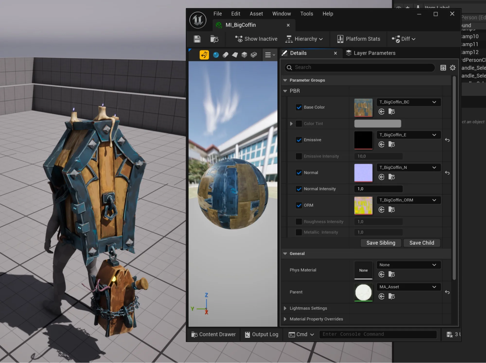 Как превратить концепцию гроба в стилизованный и детализированный 3D-декор — изображение 21