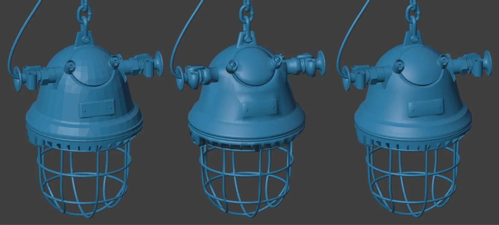 Как создать металлическую лампу с износом с помощью Substance 3D Painter - изображение 11
