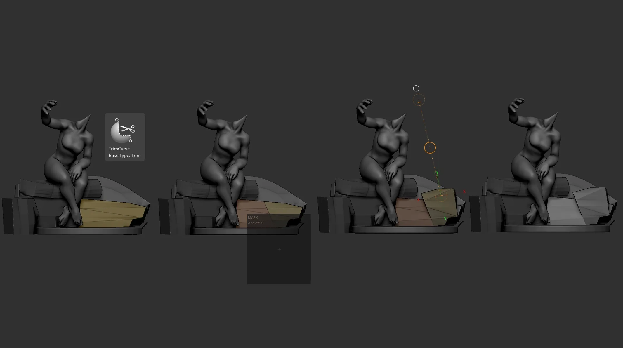 From Model to ZBrush Splash Screen: - изображение 26