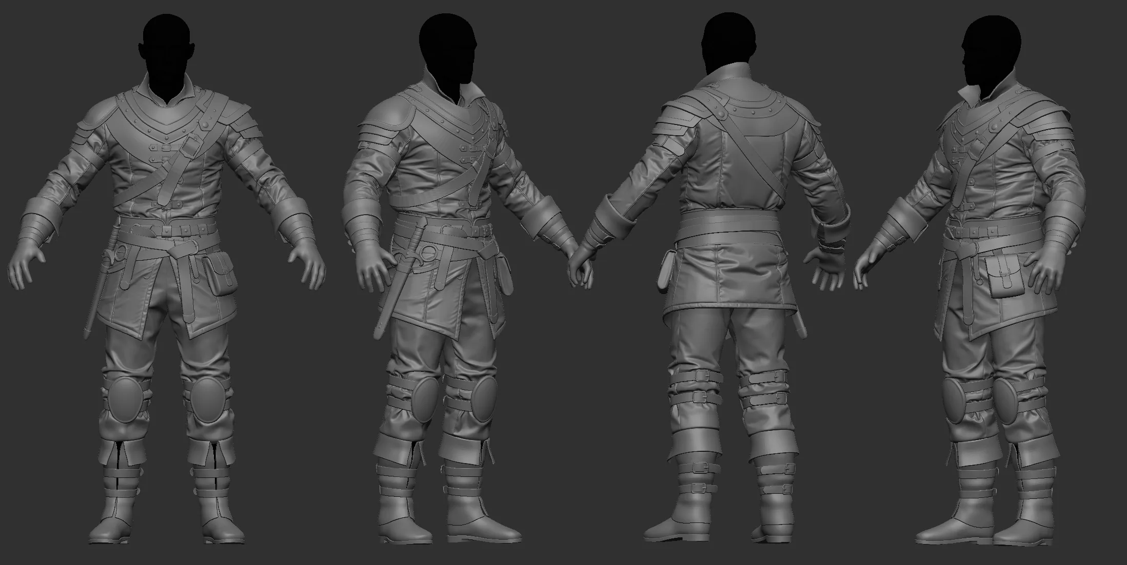 Как создать готового к игре средневекового персонажа в 3D - изображение 9