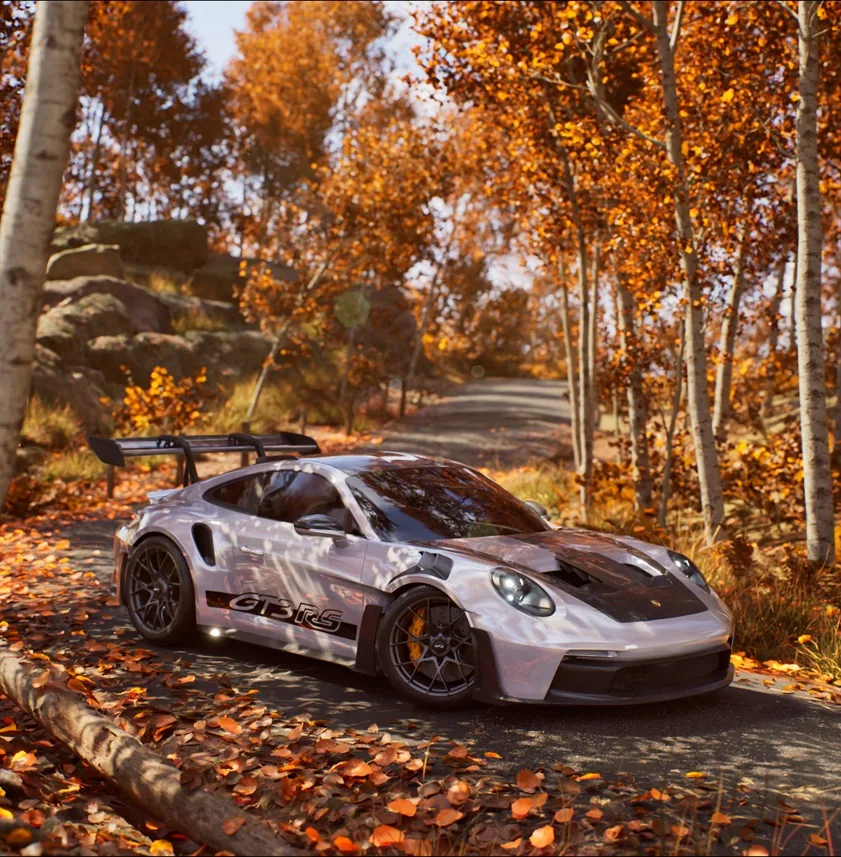 Моделирование и освещение реалистичного Porsche 911 GT3 RS в 3D - изображение 12