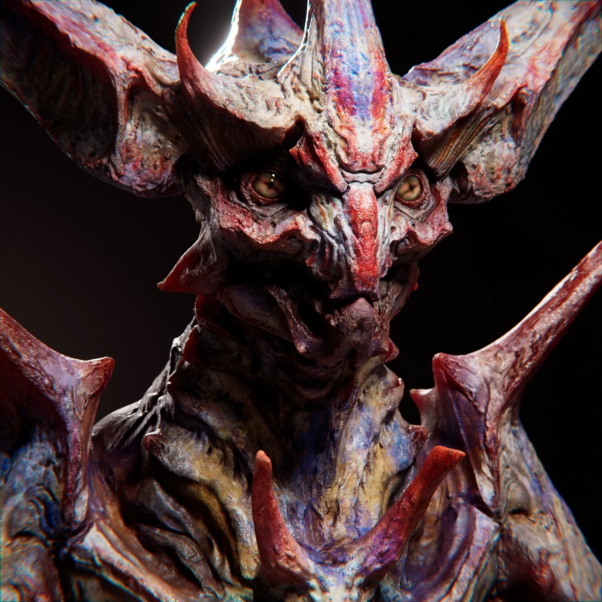3D Alien Bust Sculpt Inspired By Mass Effect - изображение 1