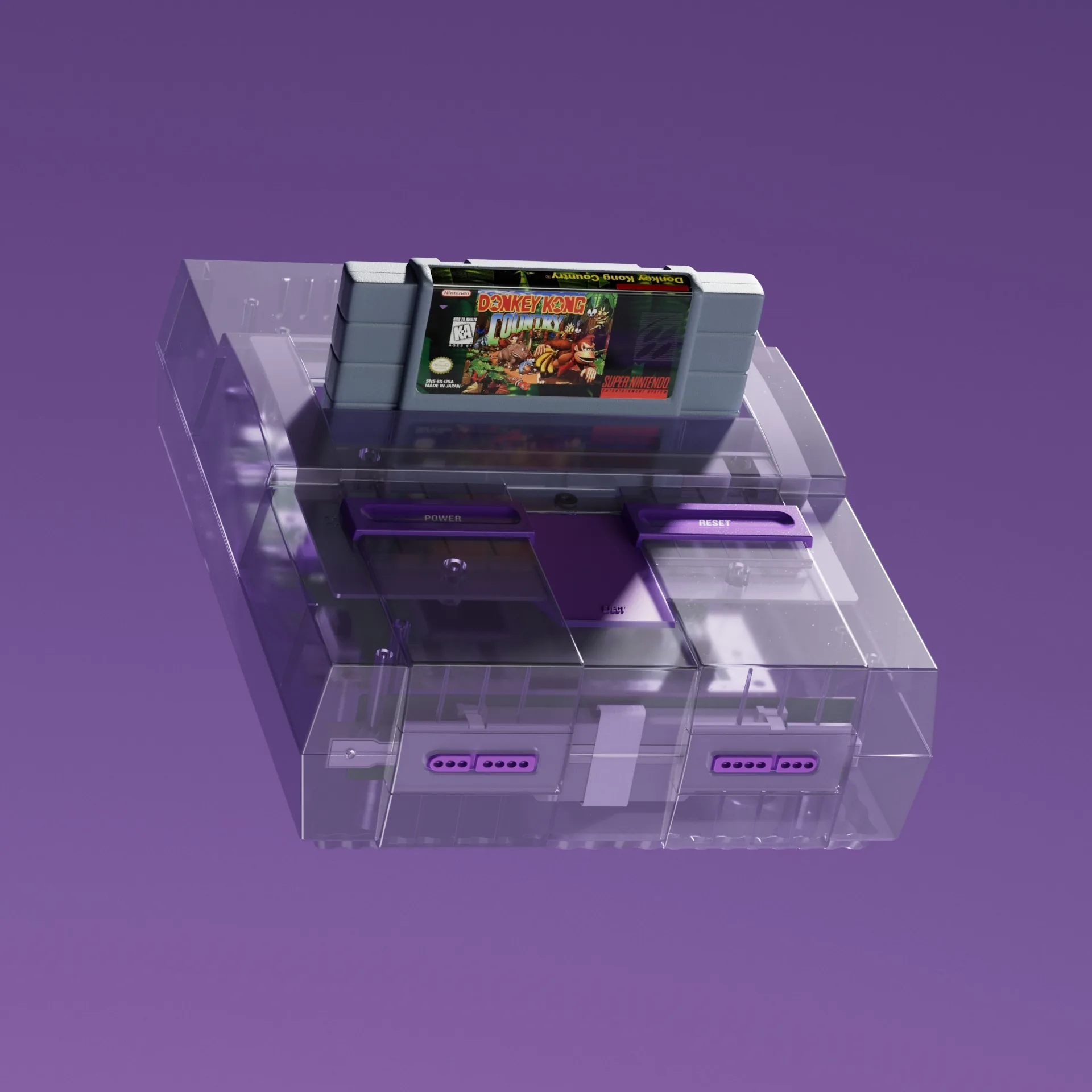 Оживление ностальгии по Donkey Kong Country для SNES с помощью Cinema 4D & Redshift — изображение 1