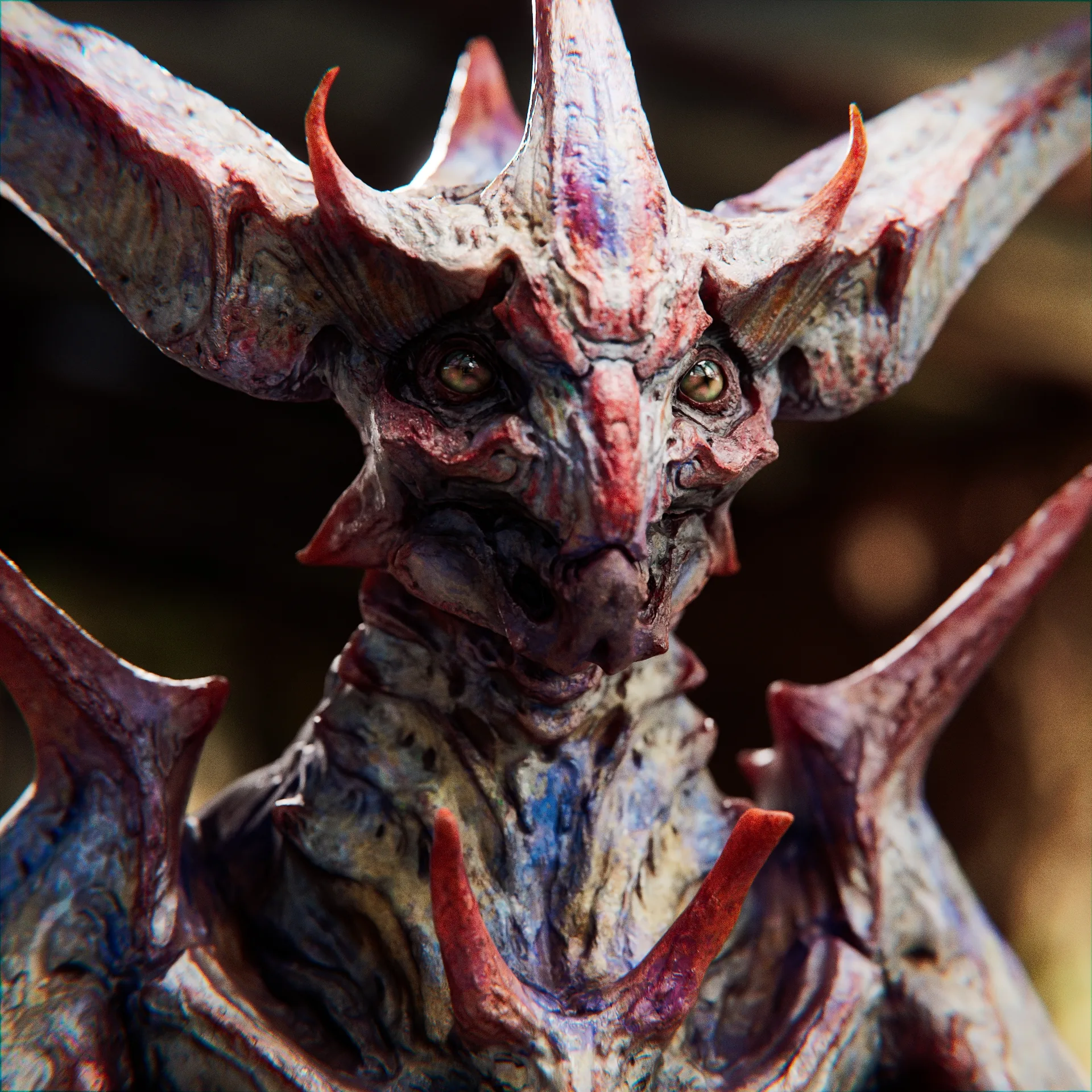 3D Alien Bust Sculpt Inspired By Mass Effect - изображение 9