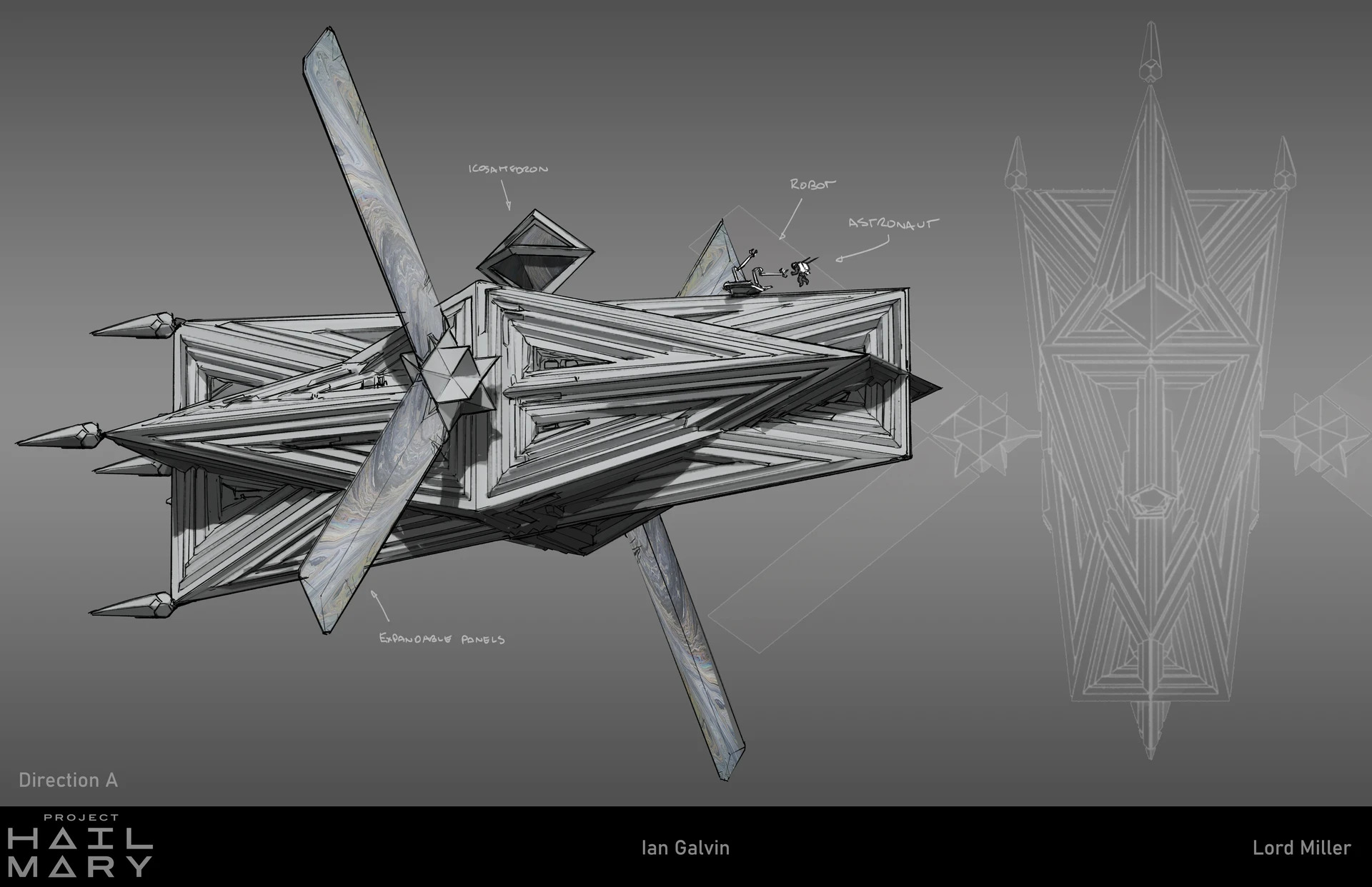 Artist Reveals the Previs Process Behind Spaceship in Project Hail Mary - изображение 6
