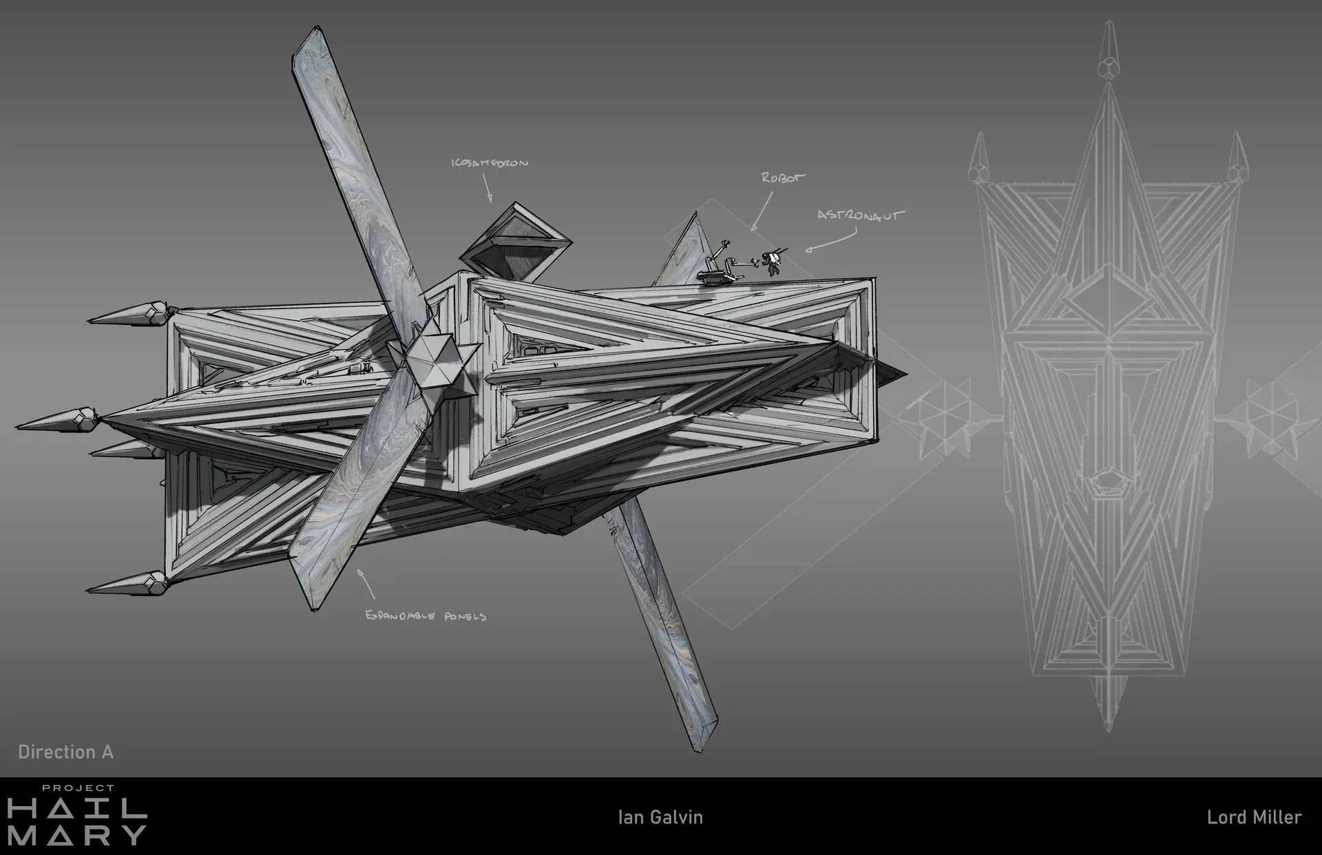 Artist Reveals the Previs Process Behind Spaceship in Project Hail Mary - изображение 6
