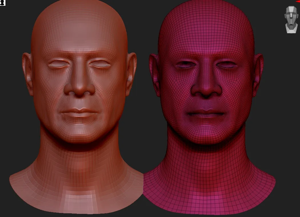 Создание реалистичного портрета Антона Чигура с помощью ZBrush, Substance 3D и UE5 - изображение 16