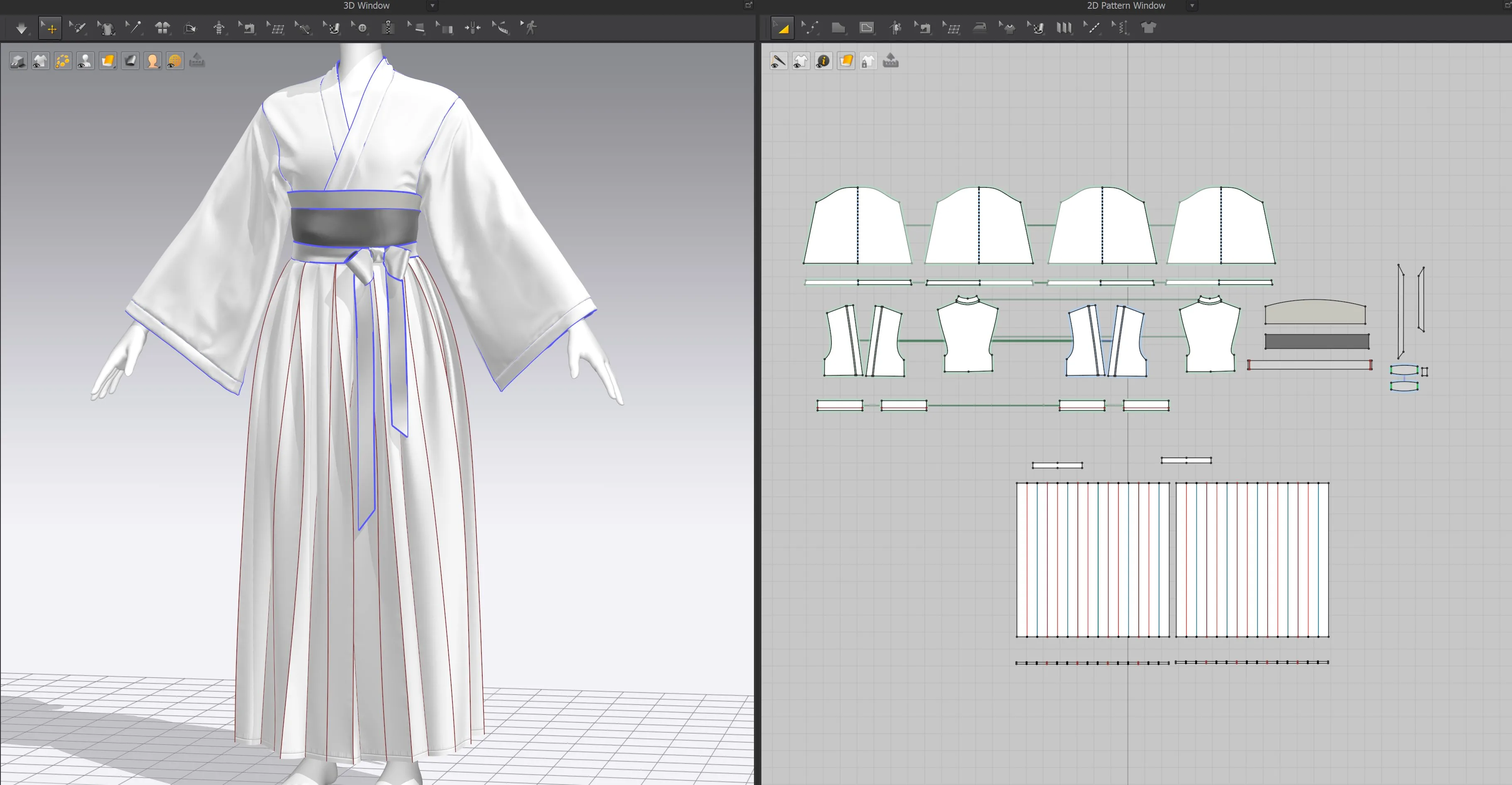 Создание стилизованного персонажа в кимоно с помощью ZBrush и Marvelous Designer — изображение 2