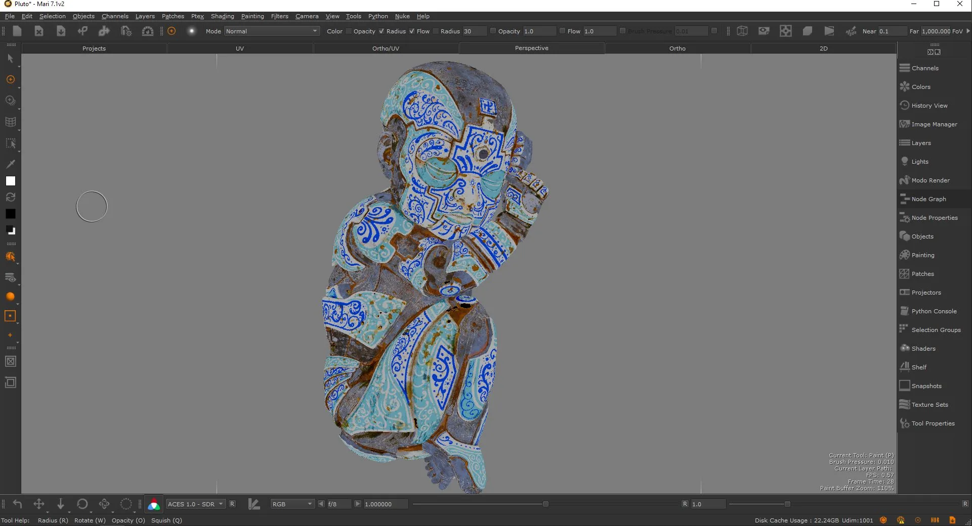 Как настроить текстуры в стиле живописи с помощью Mari & Substance 3D Designer - изображение 8