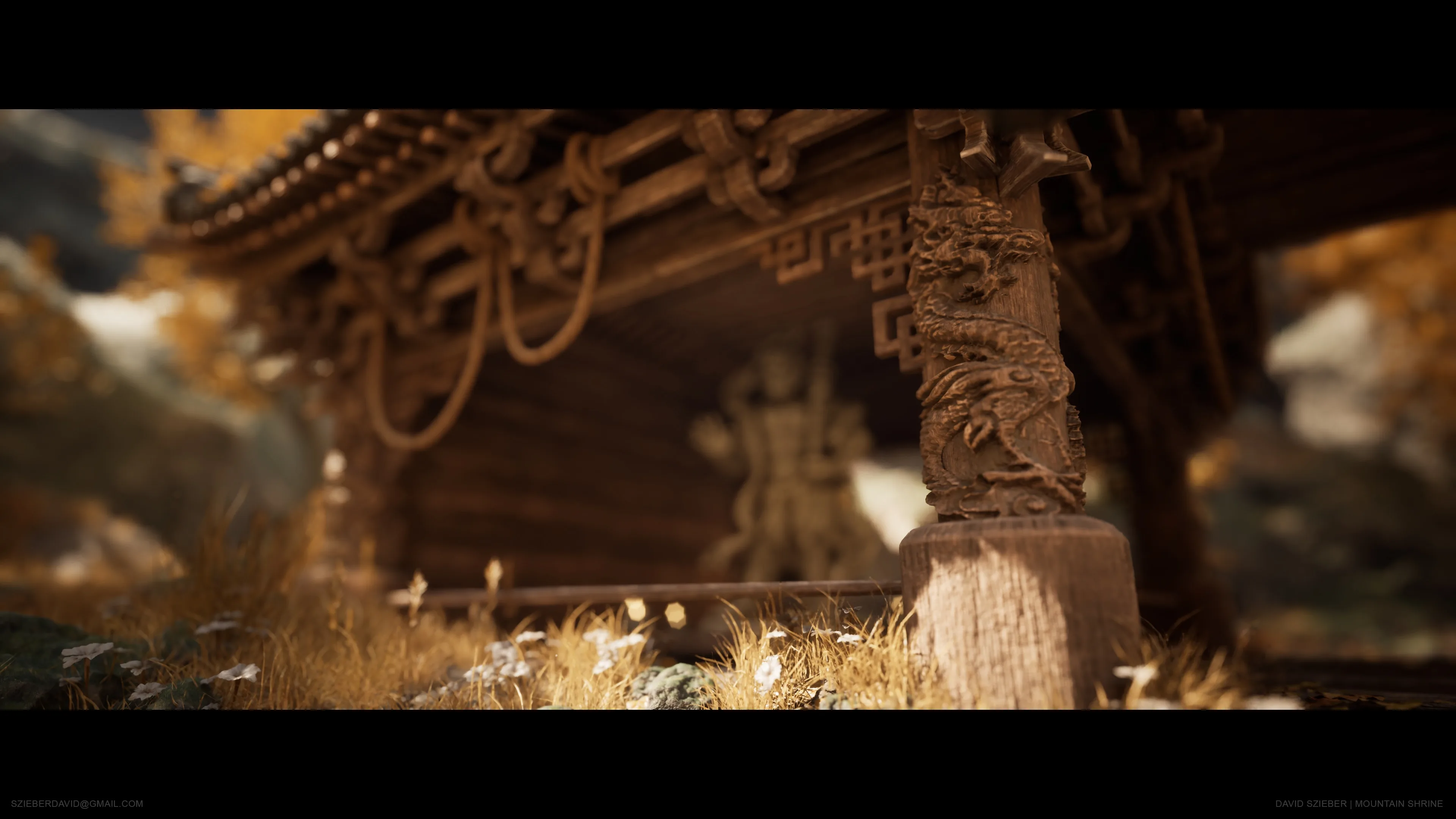 Воссоздание Mountain Shrine в 3D под впечатлением от путешествия по Японии — изображение 3