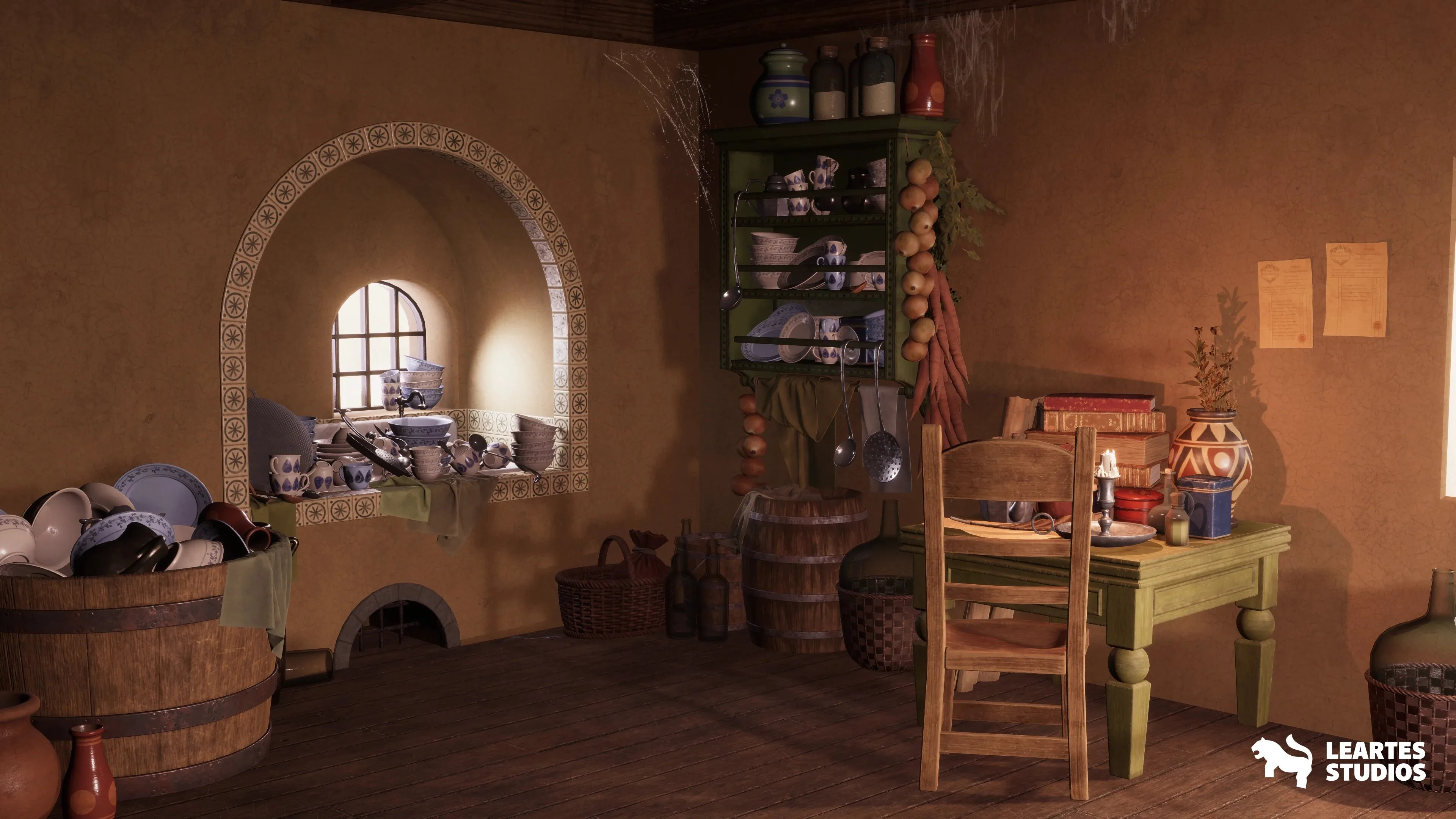 Grab This Fantasy Interior Scene for Unity with 180+ Unique Meshes - изображение 4