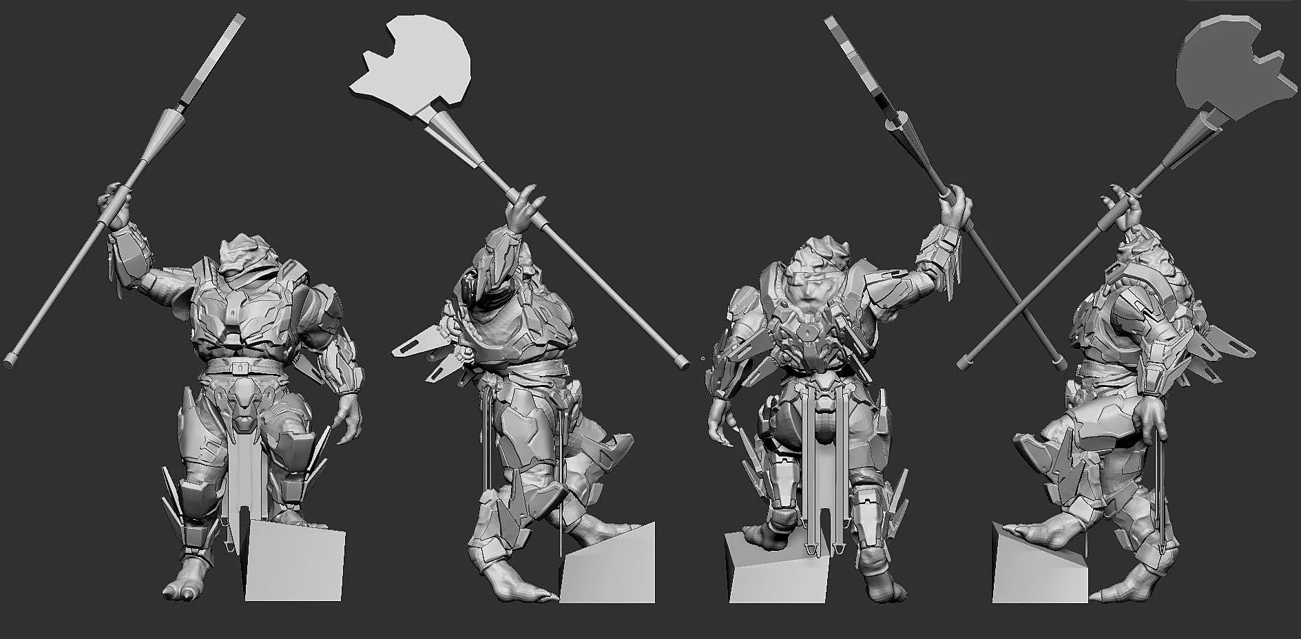 Сочетание рабочего процесса Skin и Hard-Surface в ZBrush и инструментах Substance - изображение 10