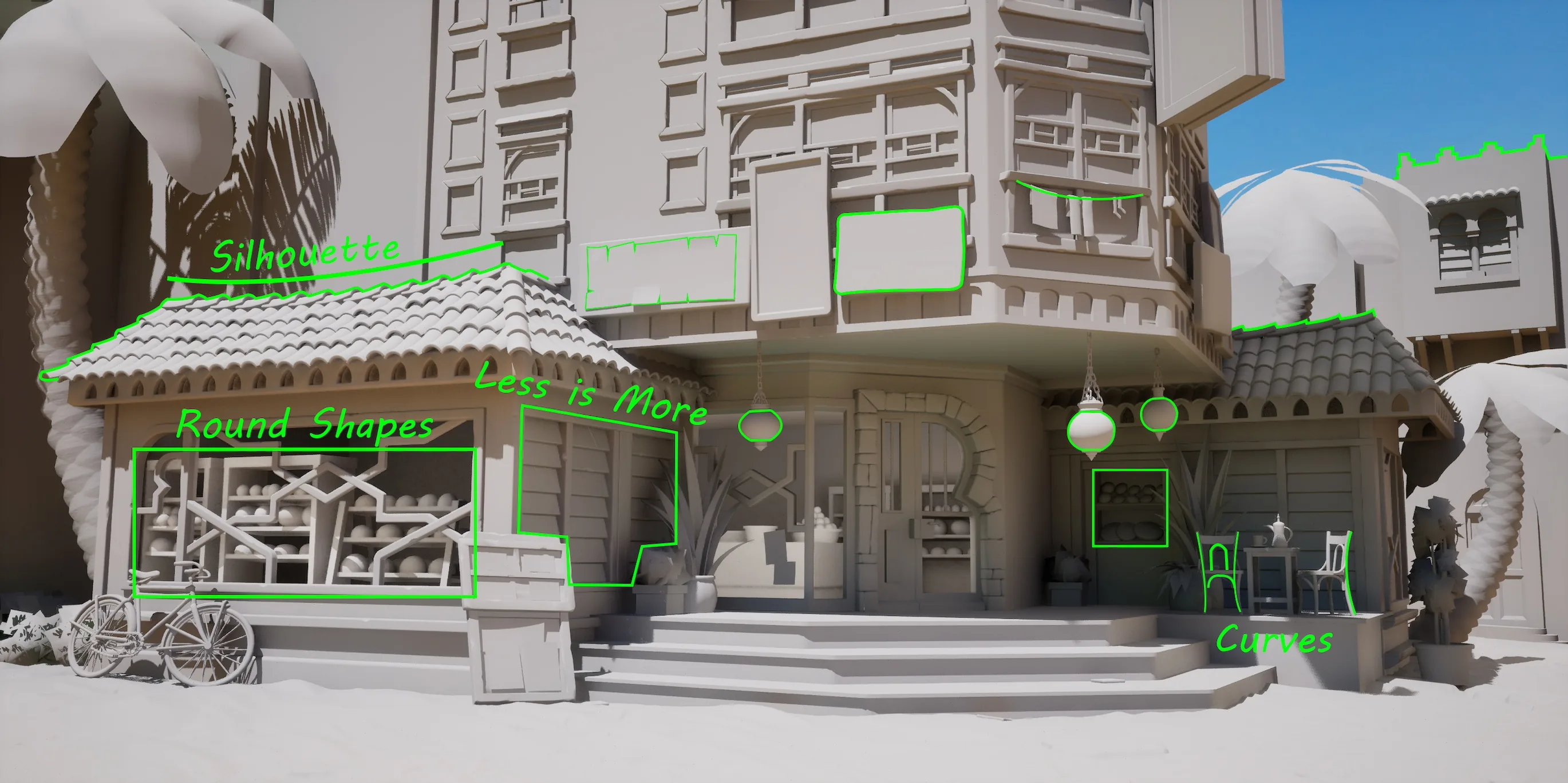 Designing a Stylized Pastry Bakery Using Substance 3D, Unreal Engine & ZBrush - изображение 8
