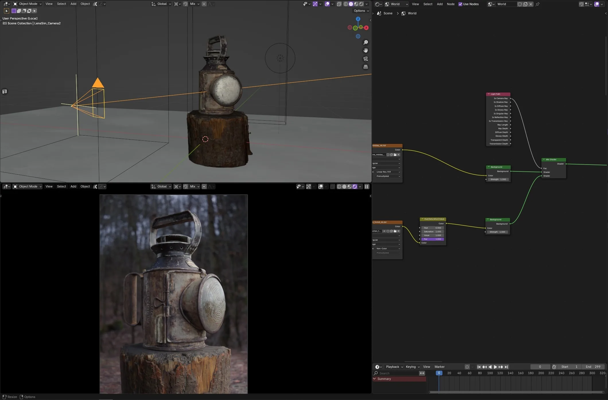 How To Model & Texture A Photorealistic Oil Lantern Featuring Metal & Rust Textures - изображение 13