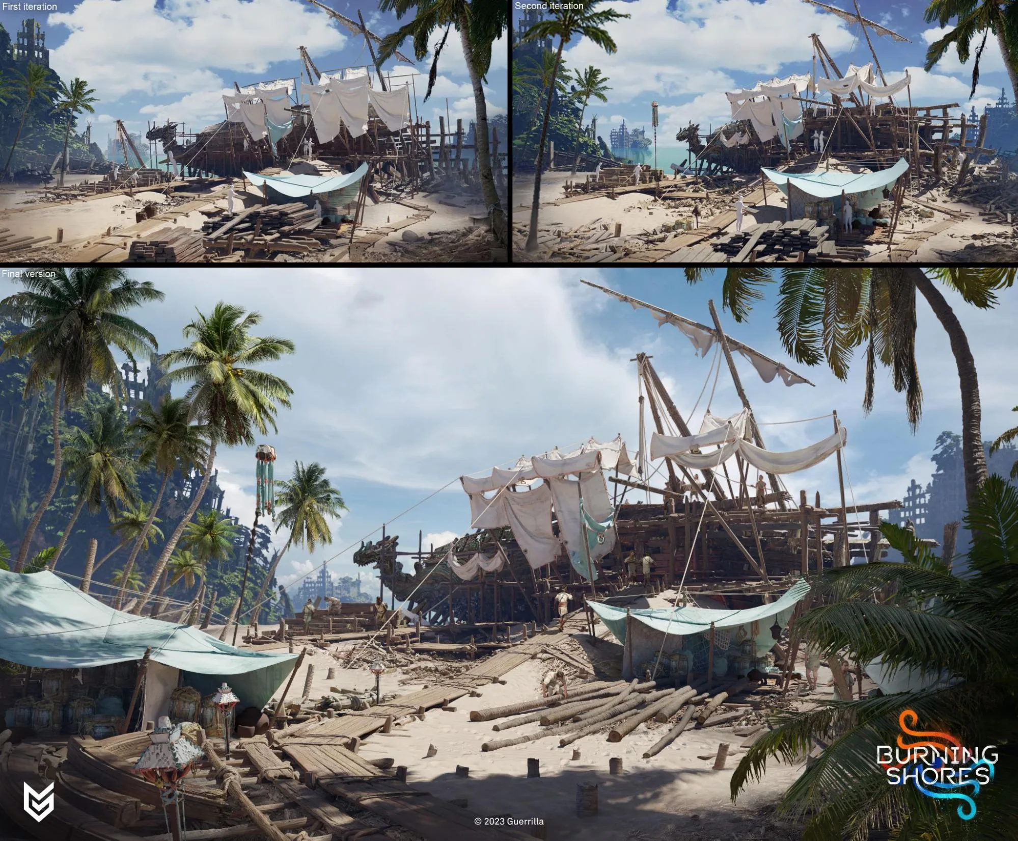 Designing Concepts & Props For Horizon Forbidden West Burning Shores DLC - изображение 8