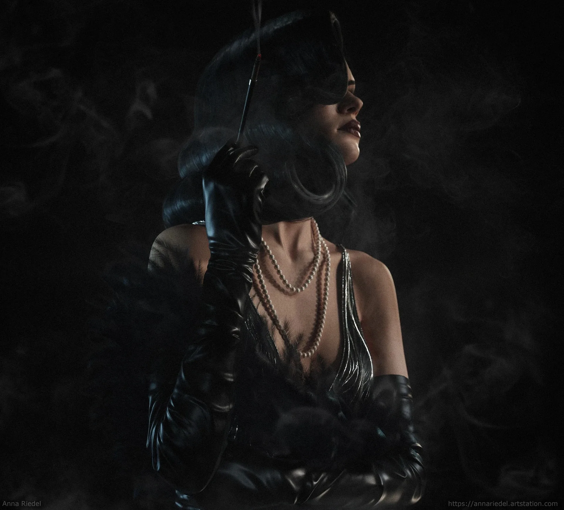 Потрясающий высокореалистичный нуар-портрет, созданный с помощью ZBrush и Substance 3D - изображение 4