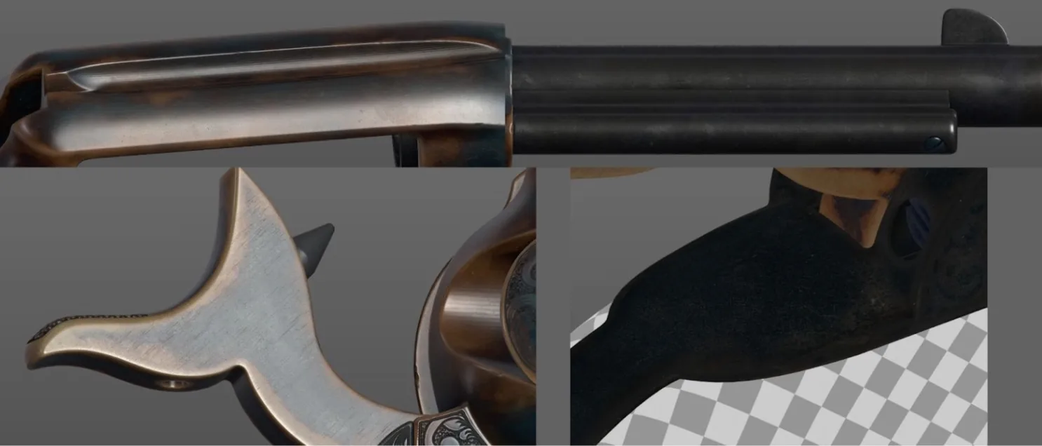 Modeling & Texturing a Detailed Colt Single Action Army - изображение 17