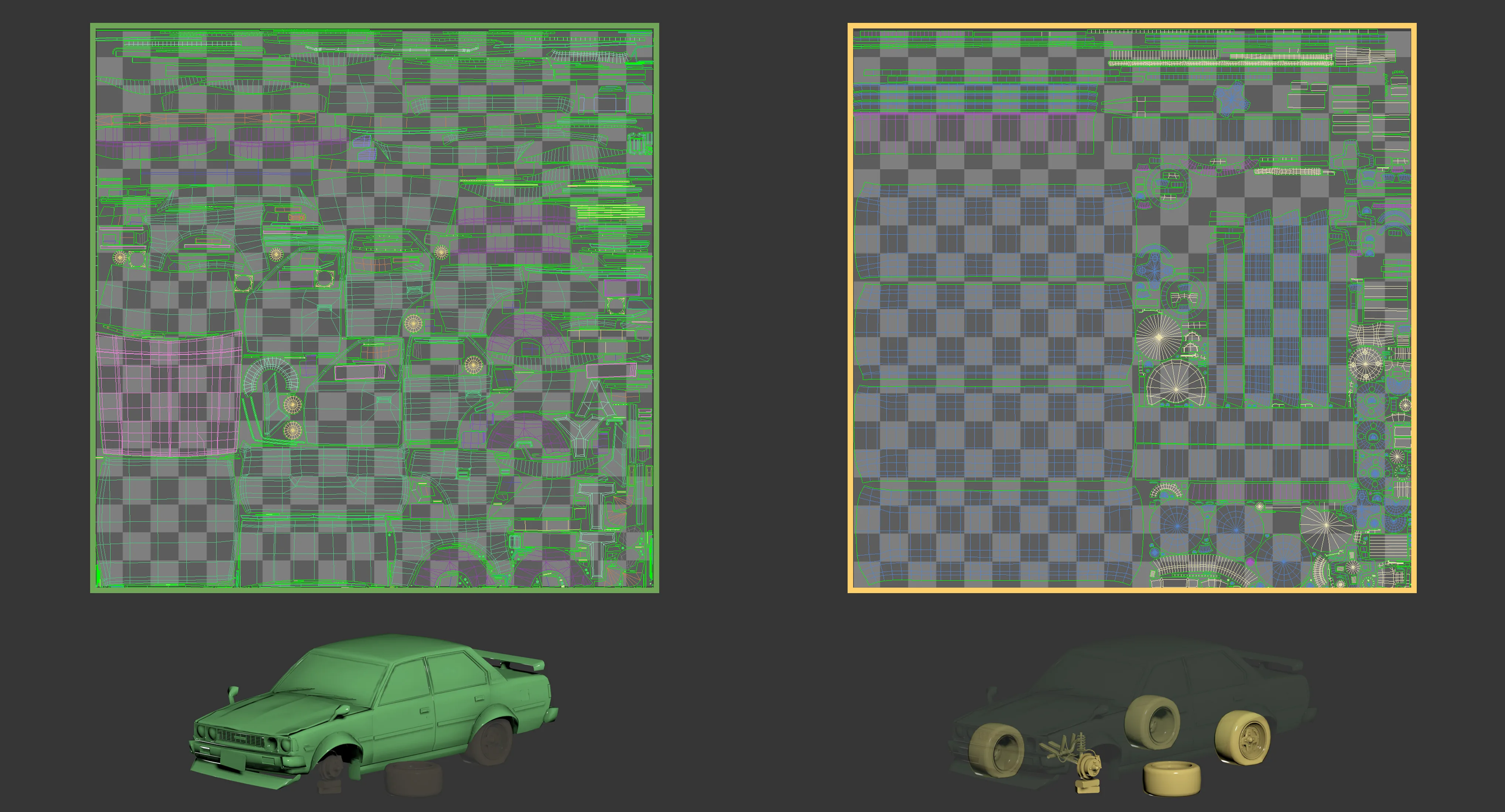 Telling the Story of Abandoned Toyota Corolla E70 in 3D - изображение 15