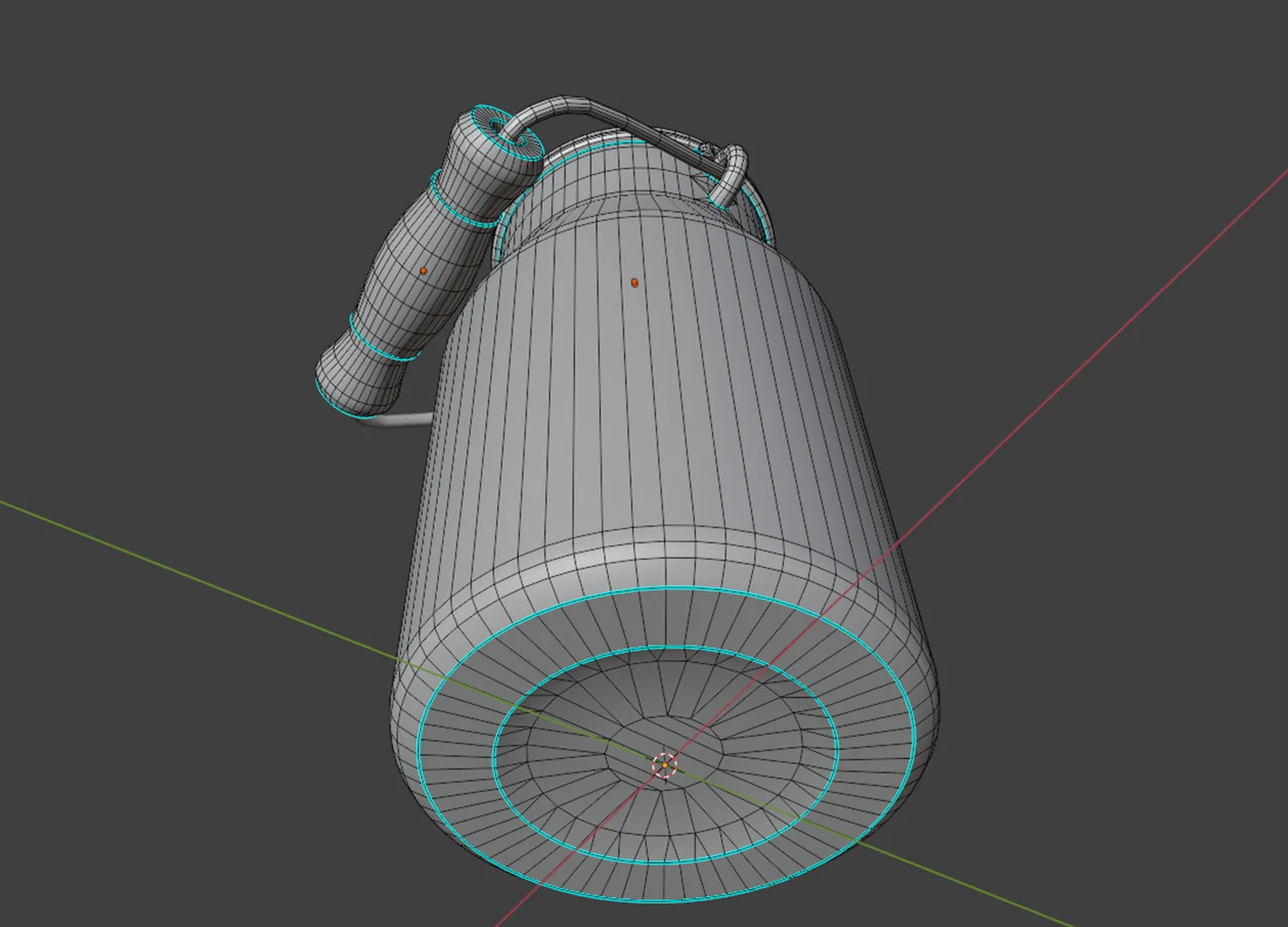 Воплощение винтажной советской молочной банки в Blender - изображение 15