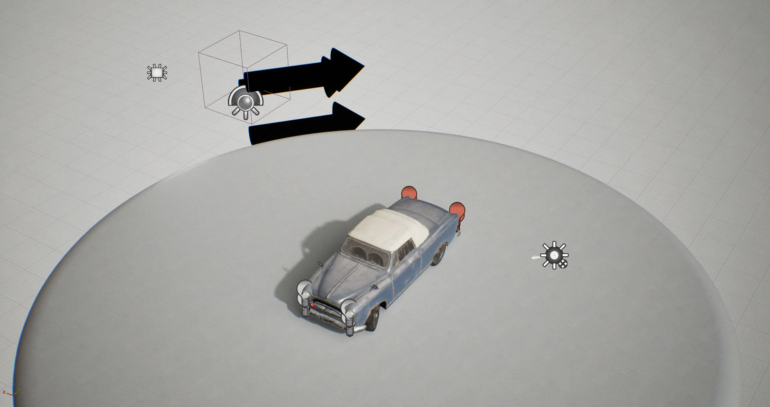 Создание готового к игре Peugeot 403 с помощью Unreal Engine & Substance 3D — изображение 40