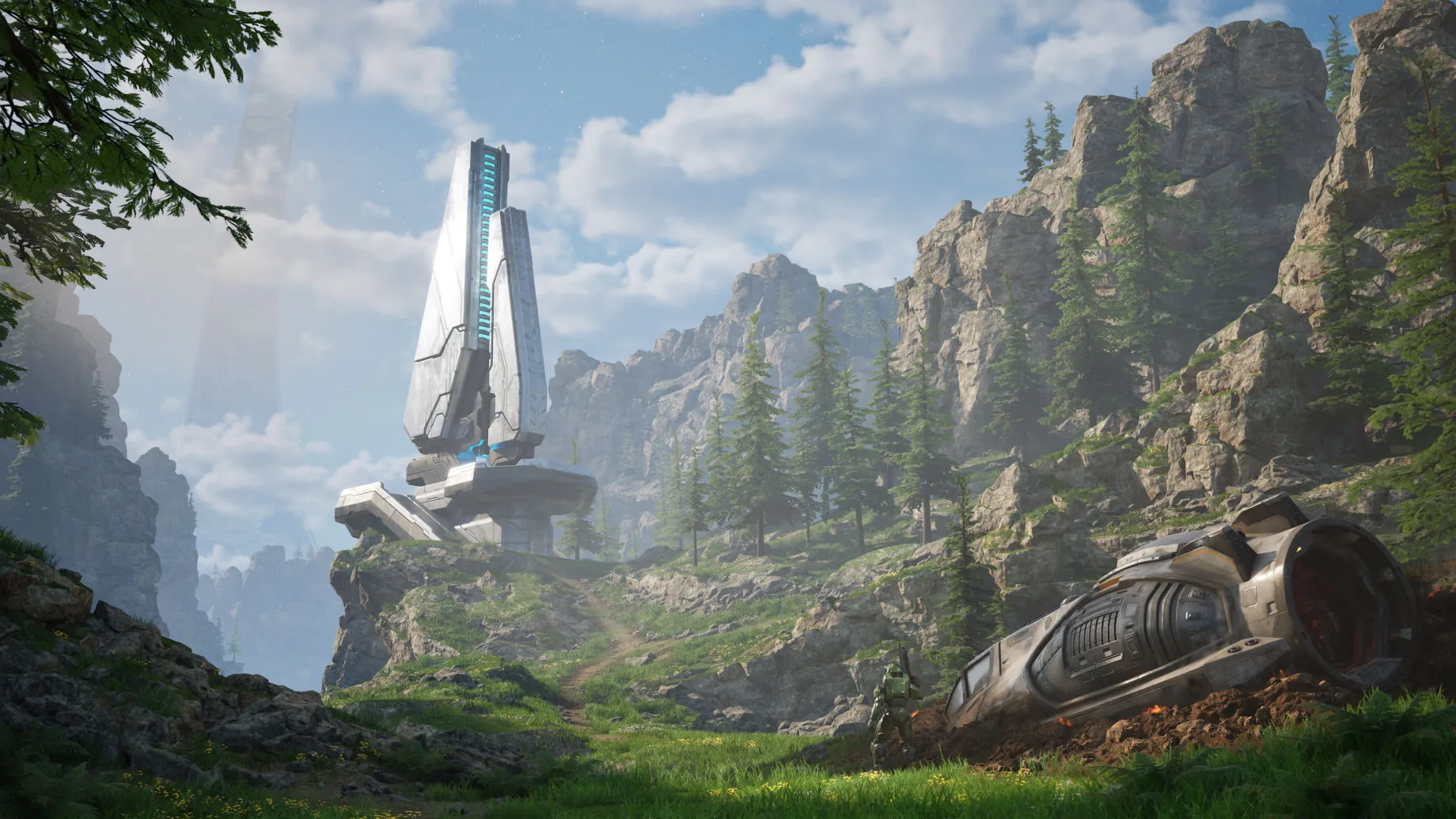 Посмотрите на эту фантастическую модель Master Chief из Halo в стадии разработки — изображение 1