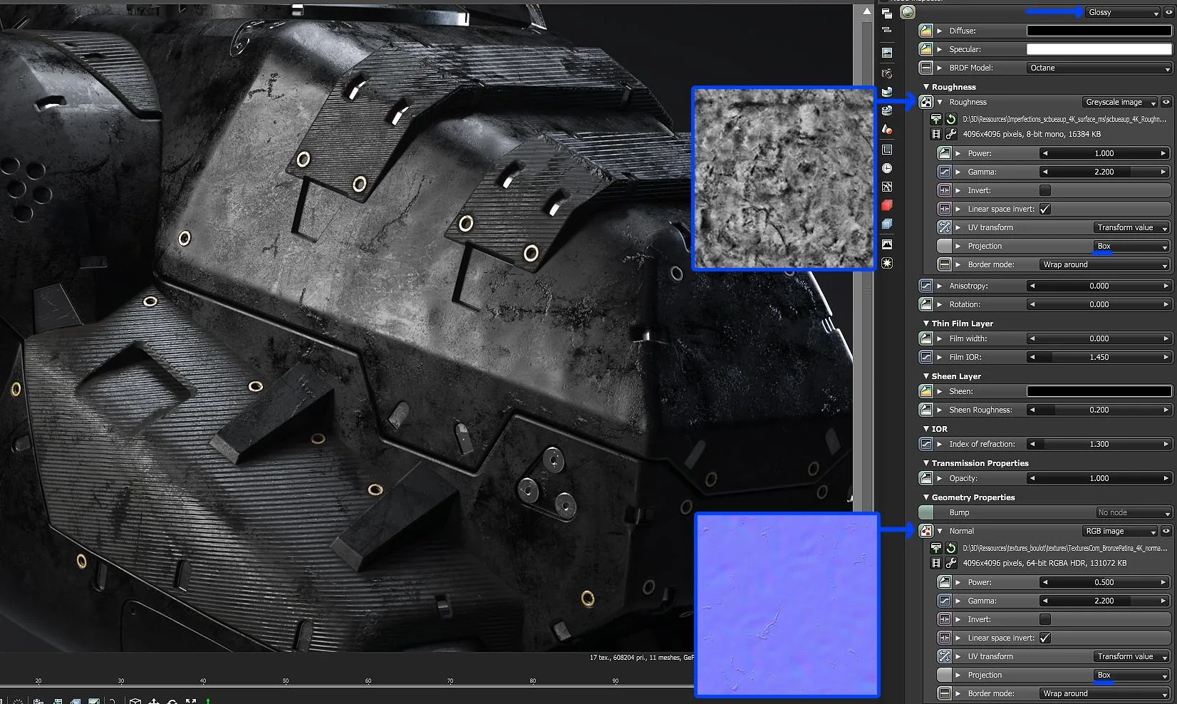 Создание меха с помощью MODO, Blender и Octane — изображение 5
