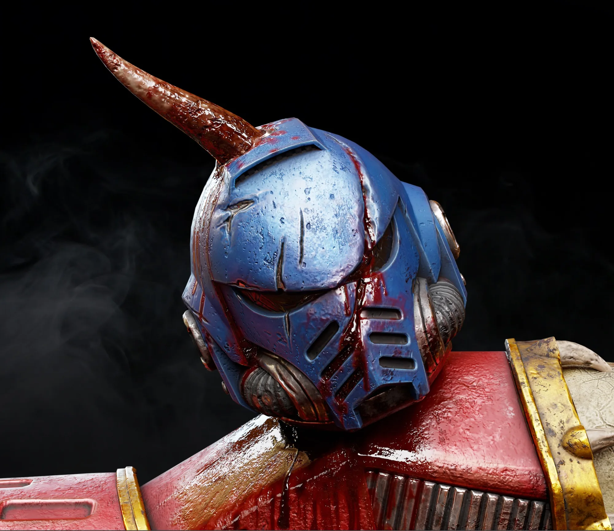 Game-Ready Fan Art Of Warhammer 40,000's Chaos Space Marine - изображение 12