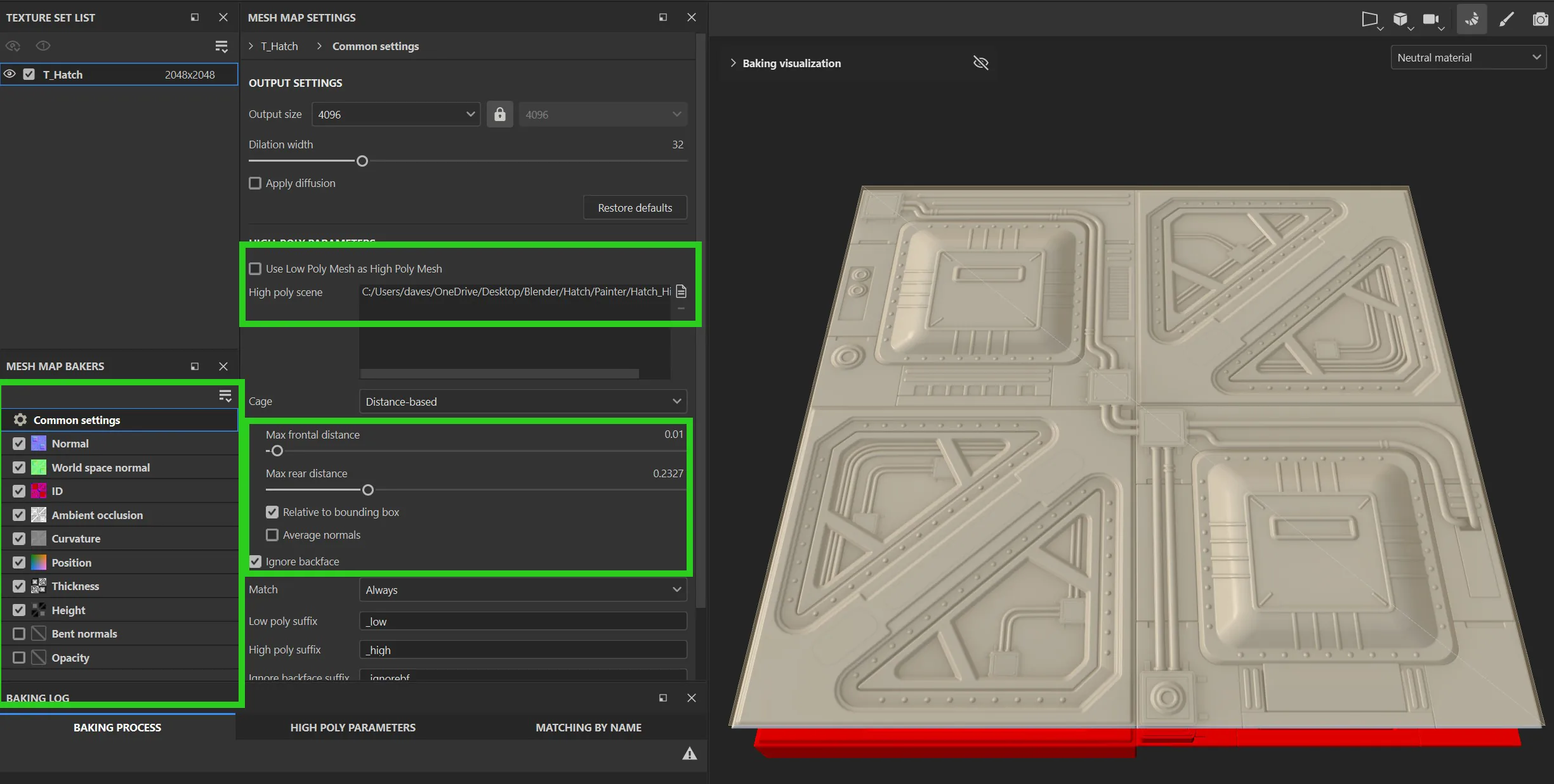Создание научно-фантастического материала с помощью Blender и Substance 3D — изображение 4