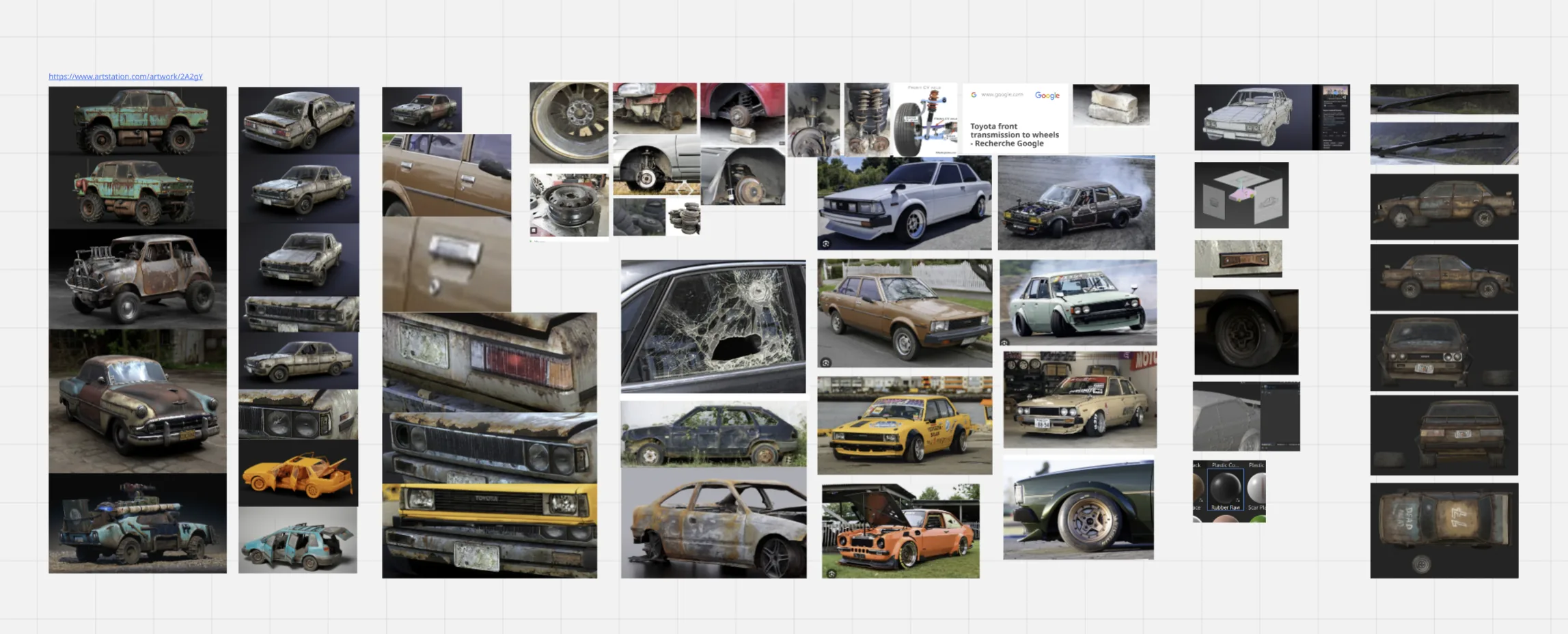 Telling the Story of Abandoned Toyota Corolla E70 in 3D - изображение 9