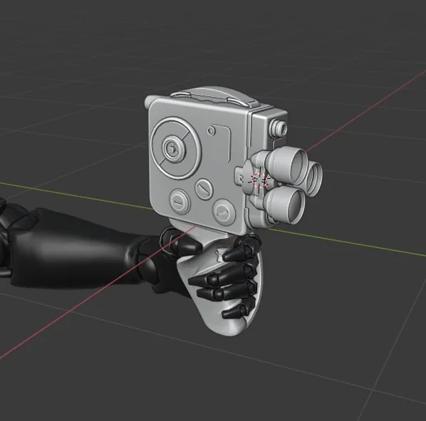 Создание винтажной камеры в Blender и Substance Painter - изображение 5