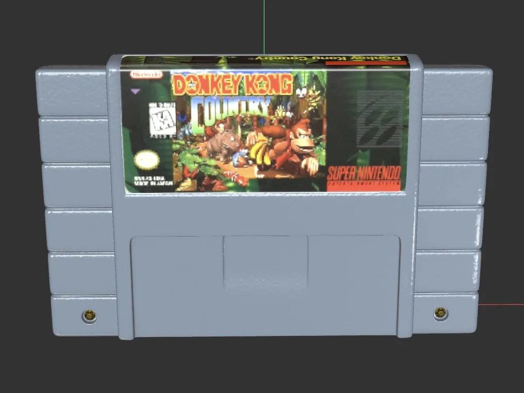 Оживление ностальгии по Donkey Kong Country для SNES с помощью Cinema 4D & Redshift — изображение 10