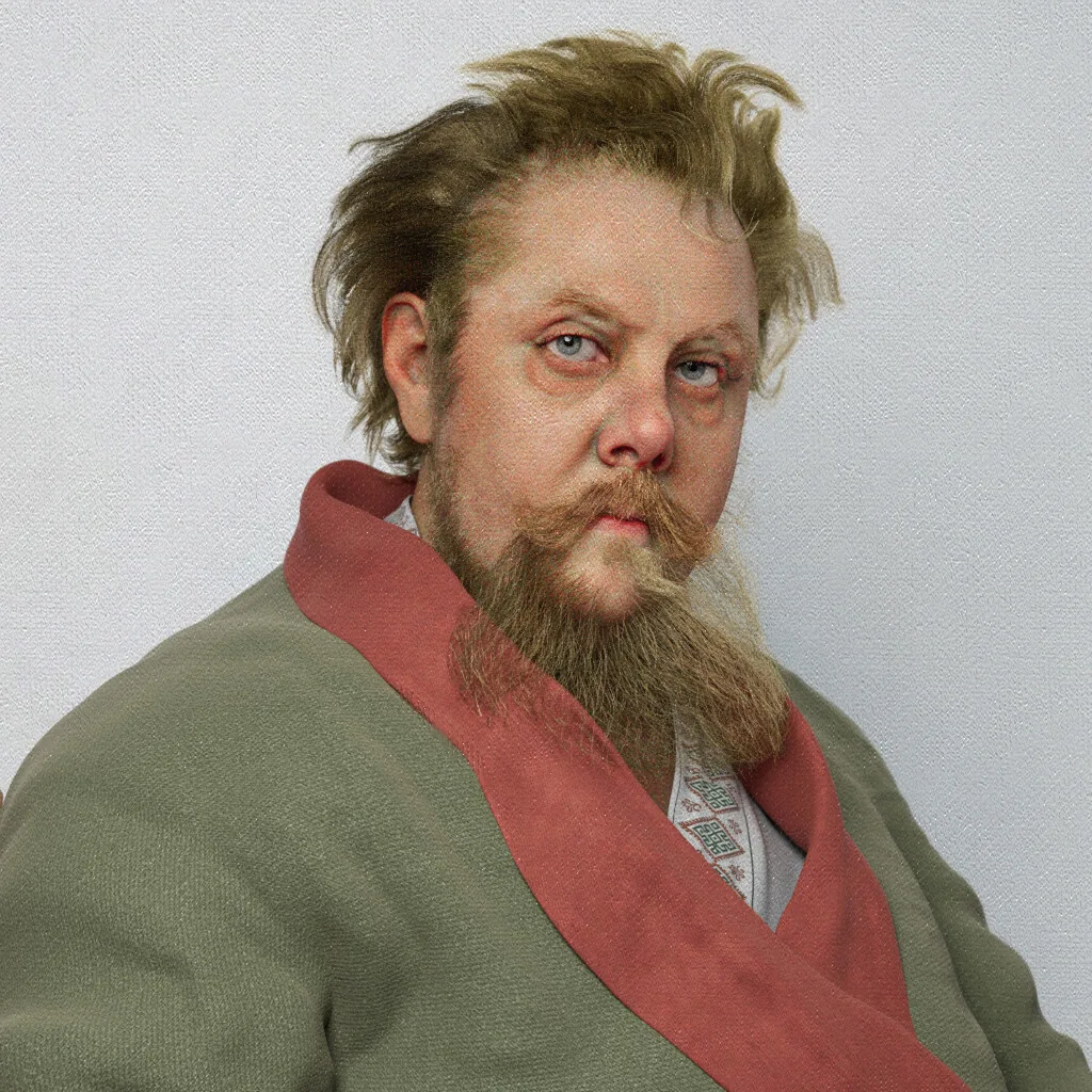 Amazing Maya & ZBrush Portrait of a Renowned Composer Based on a Painting - изображение 2