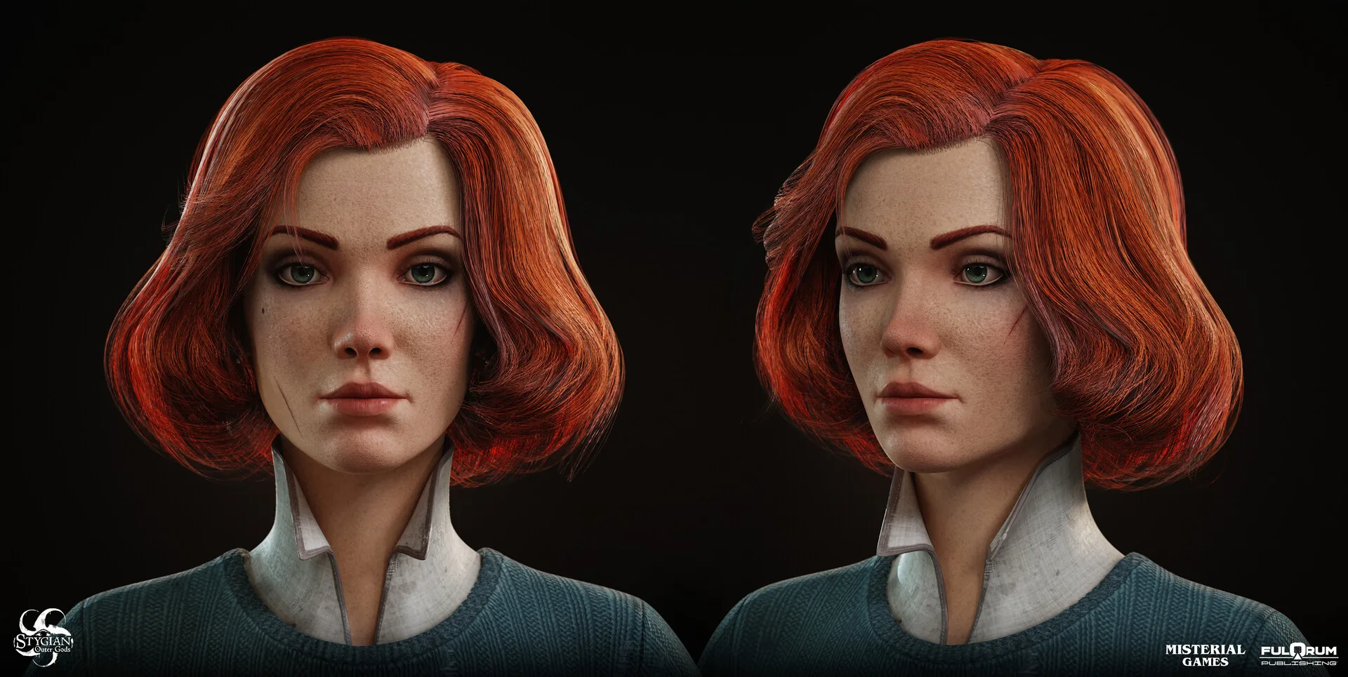 Потрясающий высокореалистичный нуар-портрет, созданный с помощью ZBrush и Substance 3D - изображение 7