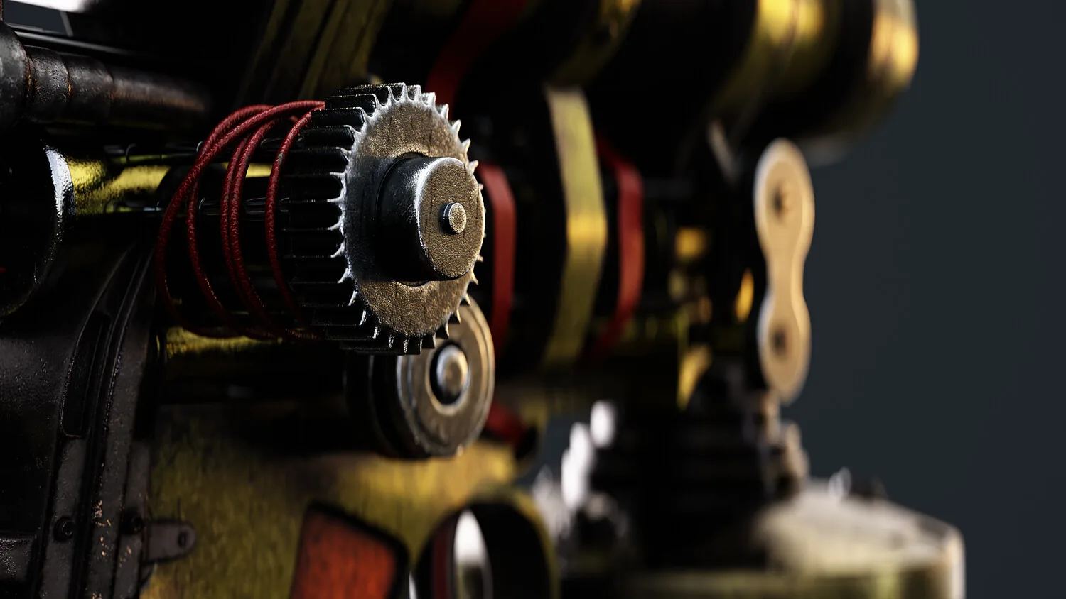 Learn Hard-Surface Modeling & PBR Texturing with This Steampunk Cannon Prop - изображение 5
