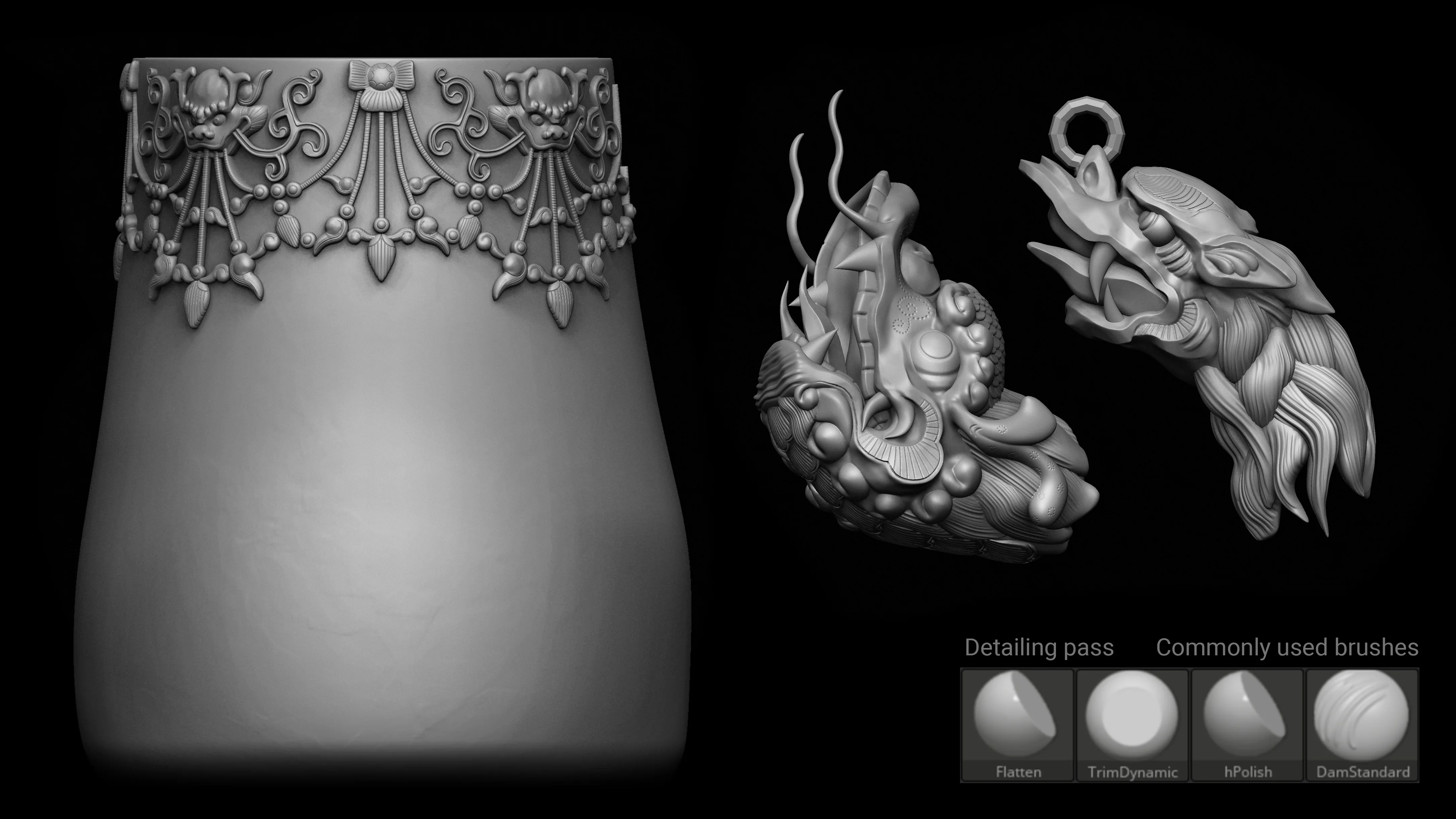 Создание нефритового нефритового кувшина с использованием ZBrush & Substance 3D - изображение 5
