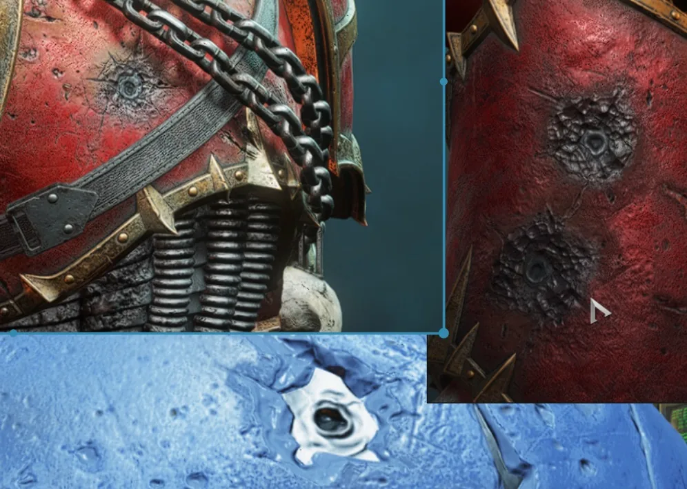 Game-Ready Fan Art Of Warhammer 40,000's Chaos Space Marine - изображение 13
