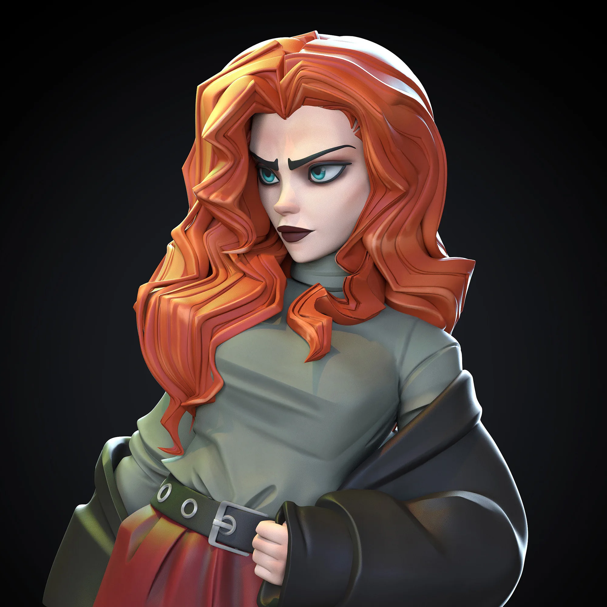 Как смоделировать и текстурировать Джинкс из Arcane с помощью ZBrush — изображение 3
