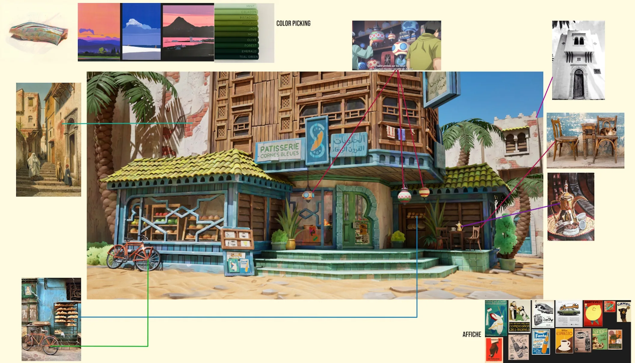 Designing a Stylized Pastry Bakery Using Substance 3D, Unreal Engine & ZBrush - изображение 4